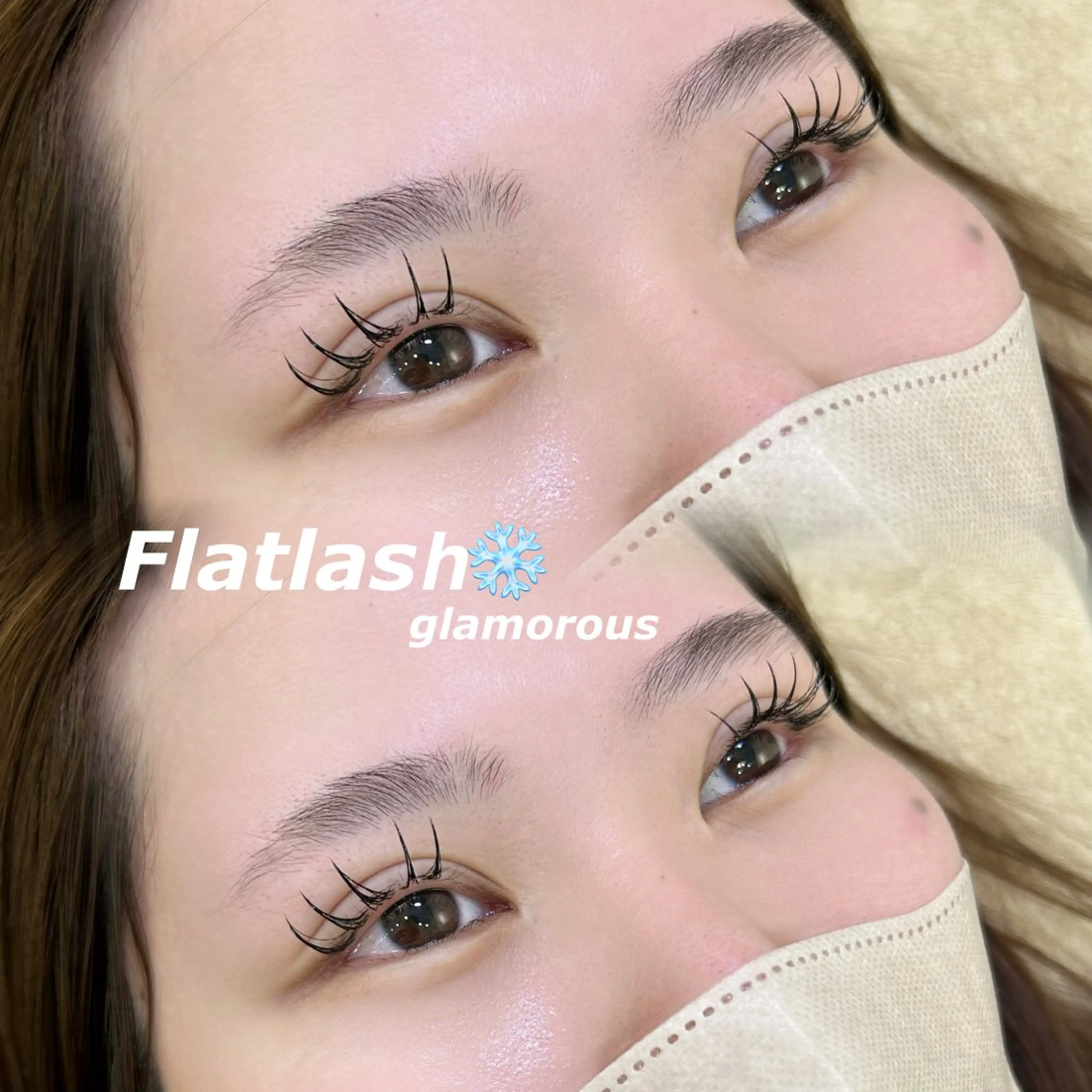 フラットラッシュ140本※施術時間90分⏱𓈒𓏸〈恵比寿.渋谷.原宿🐾〉の写真