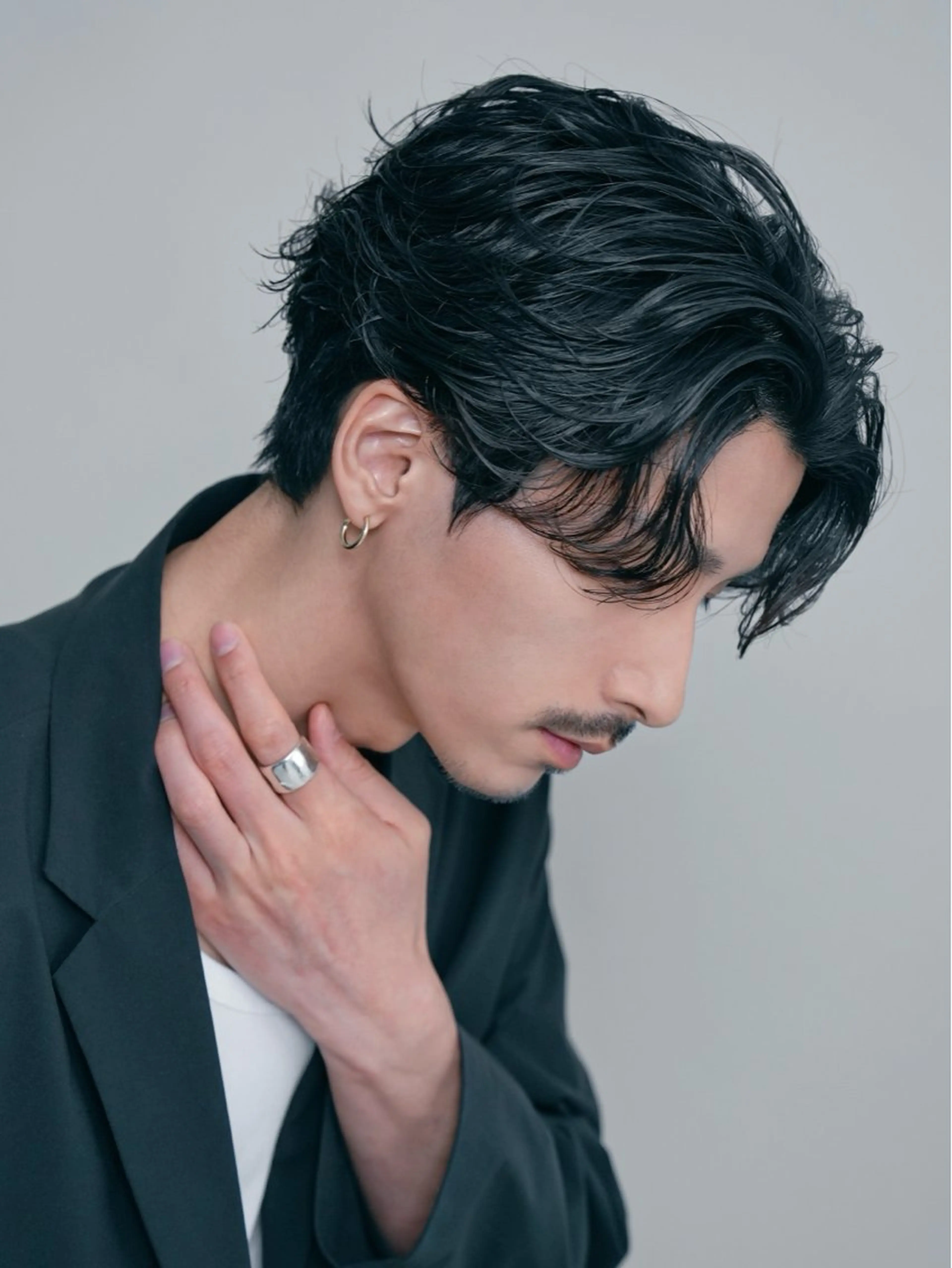 パーマ メンズ カット パーマ 安藤幹人 メンズパーマのヘアスタイル