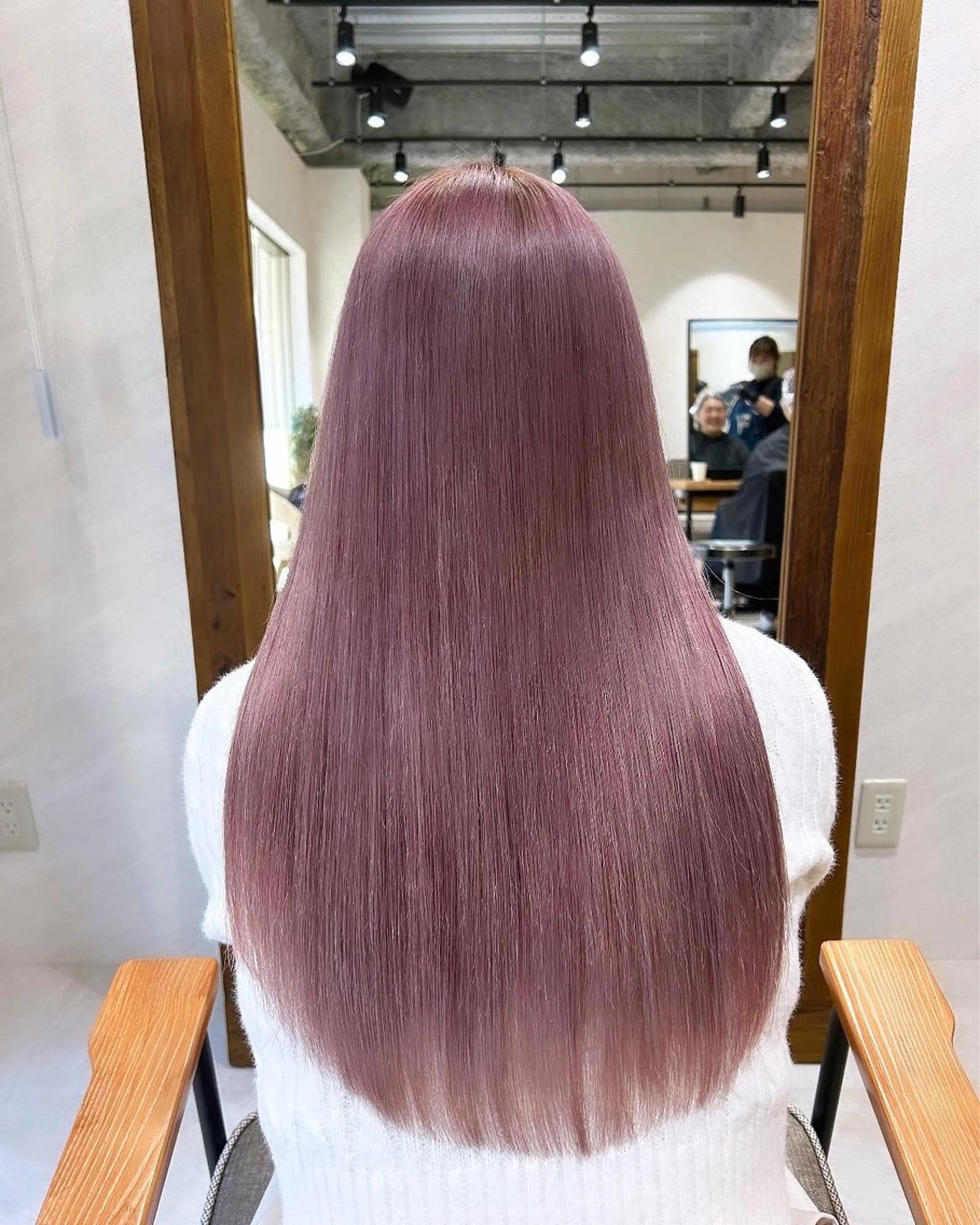 ロング カラー カット ヘアカラー トリートメント ヘアセット 🌷横浜/レイヤー /艶カラー🌷のヘアスタイル