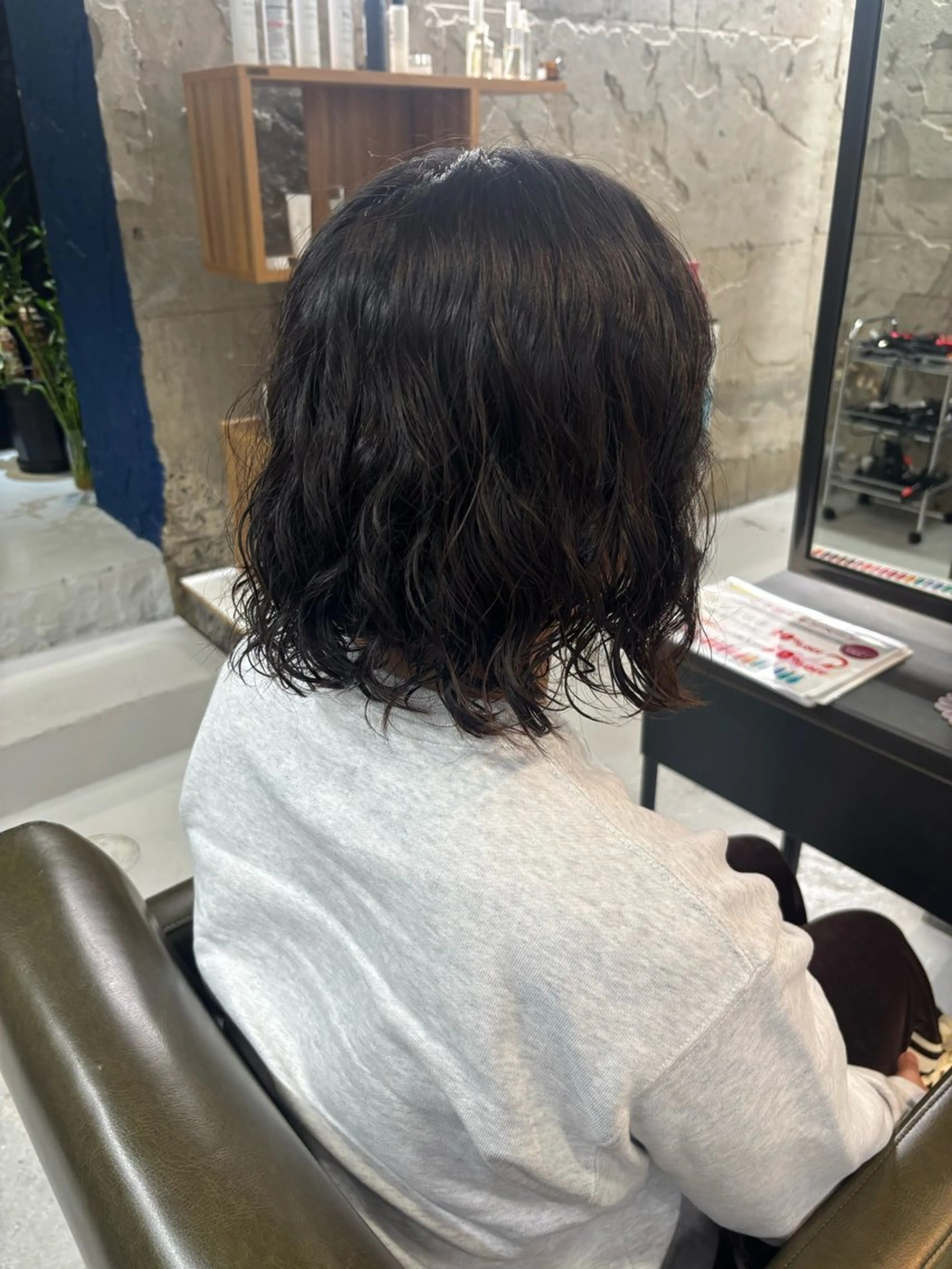 cut + perm(シャンプー込)の写真