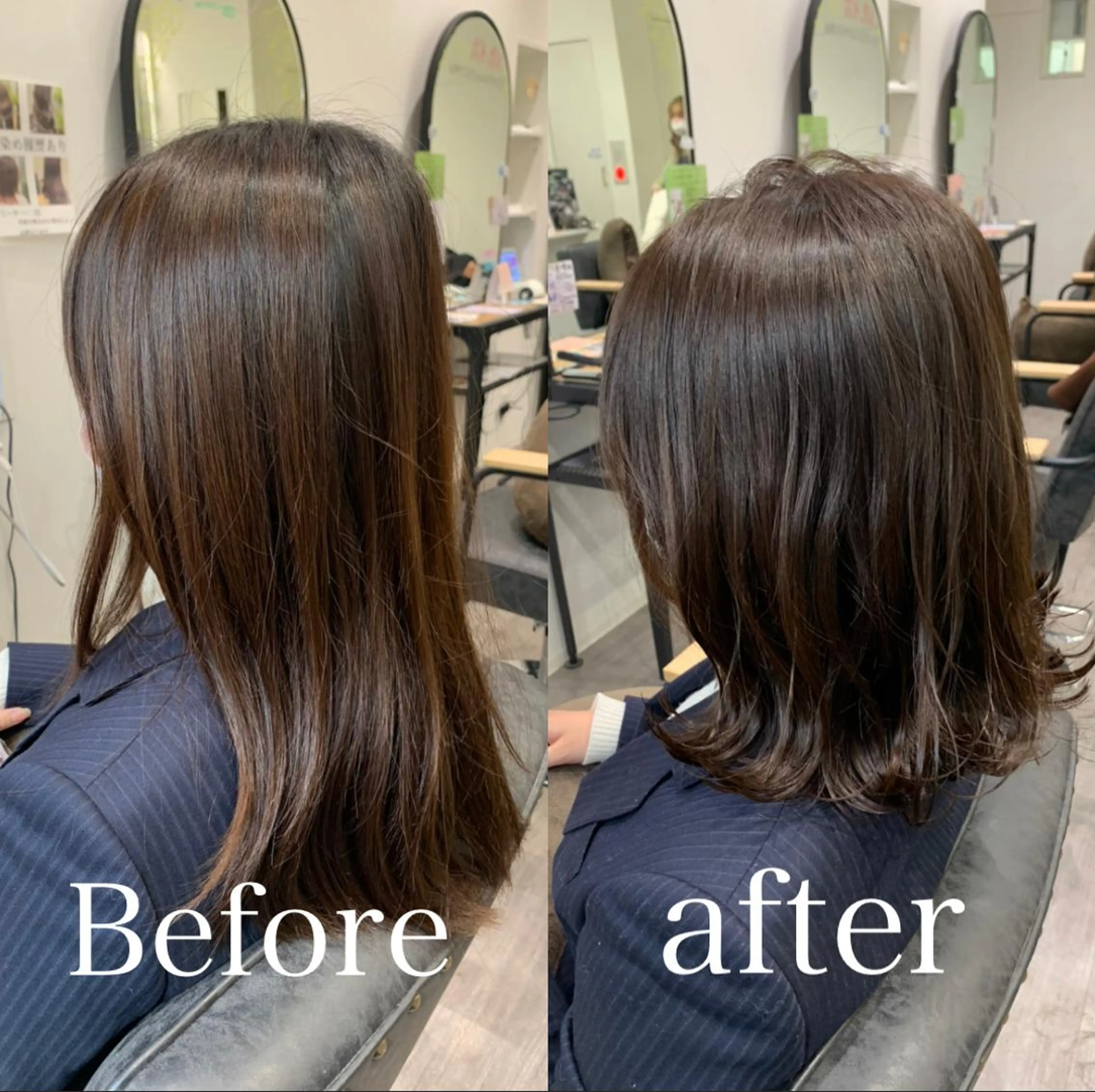 ミディアム 【酸性ストレート】 宮下和明のヘアスタイル