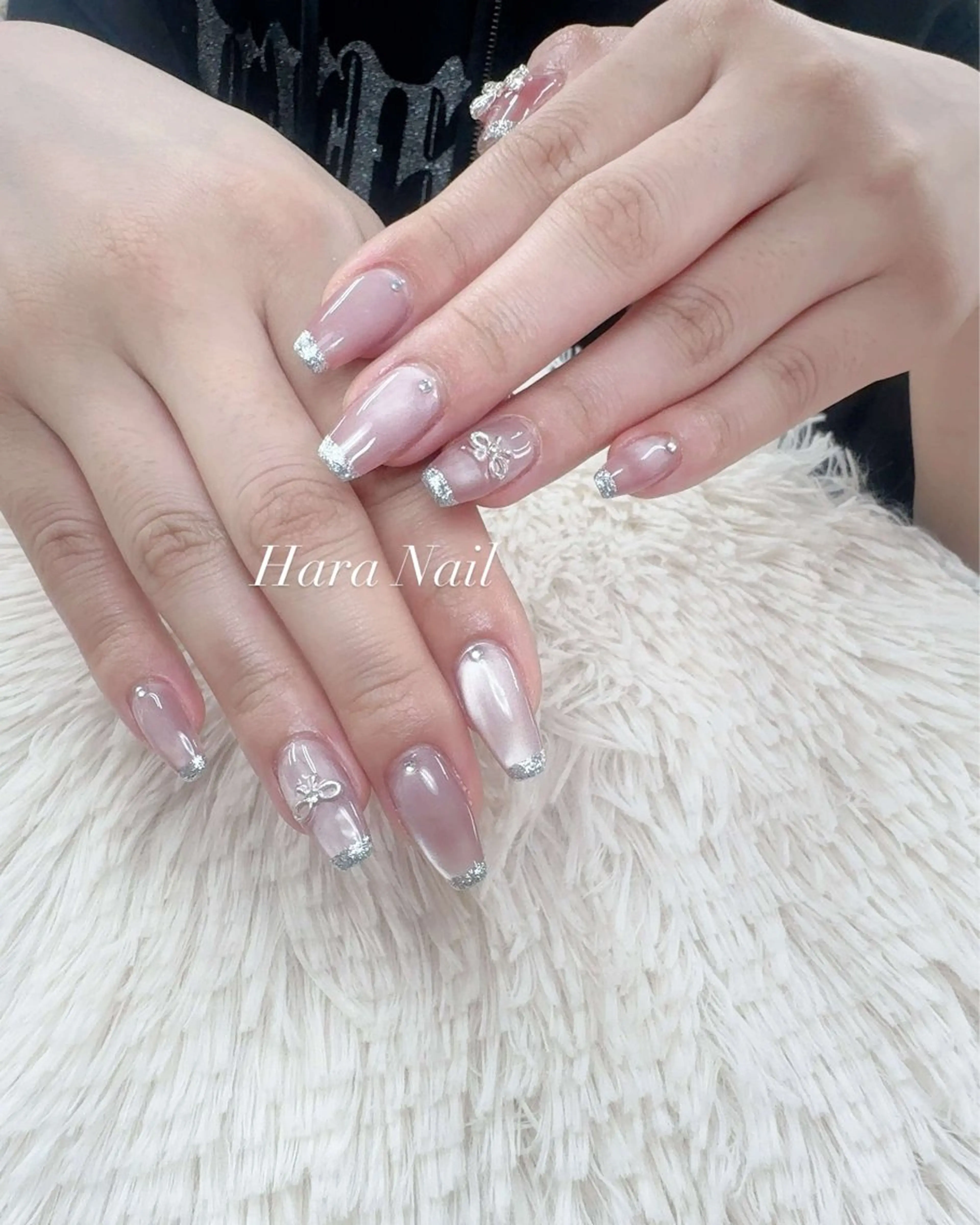 ネイル ジェルネイル 持ち込み パラジェル ハンドネイル ハンドケア Hara Nail 【パラジェル使用】のネイルデザイン