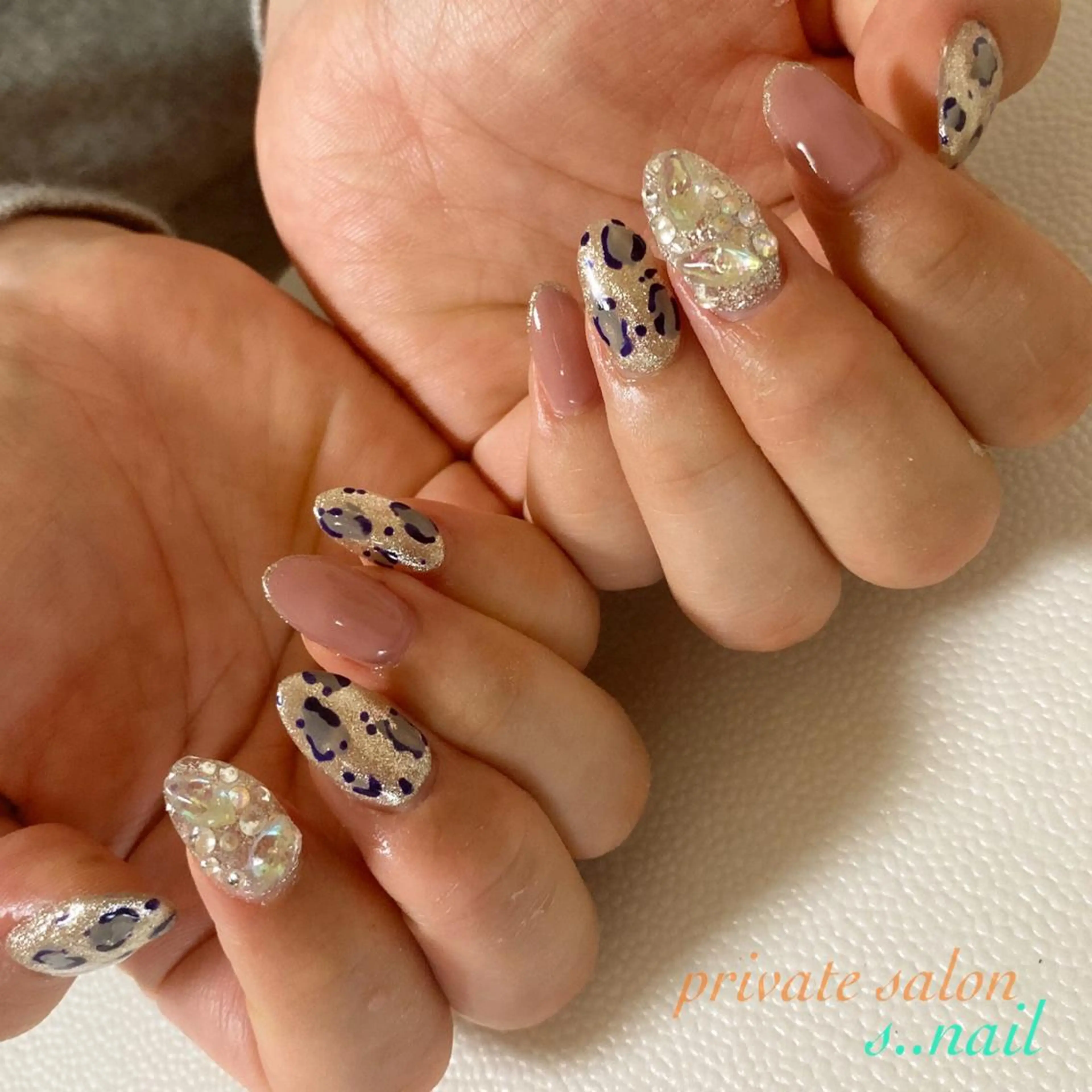 ネイル 長さ出し キラキラネイル ハンドネイル フットネイル s..nail / MORITAのネイルデザイン