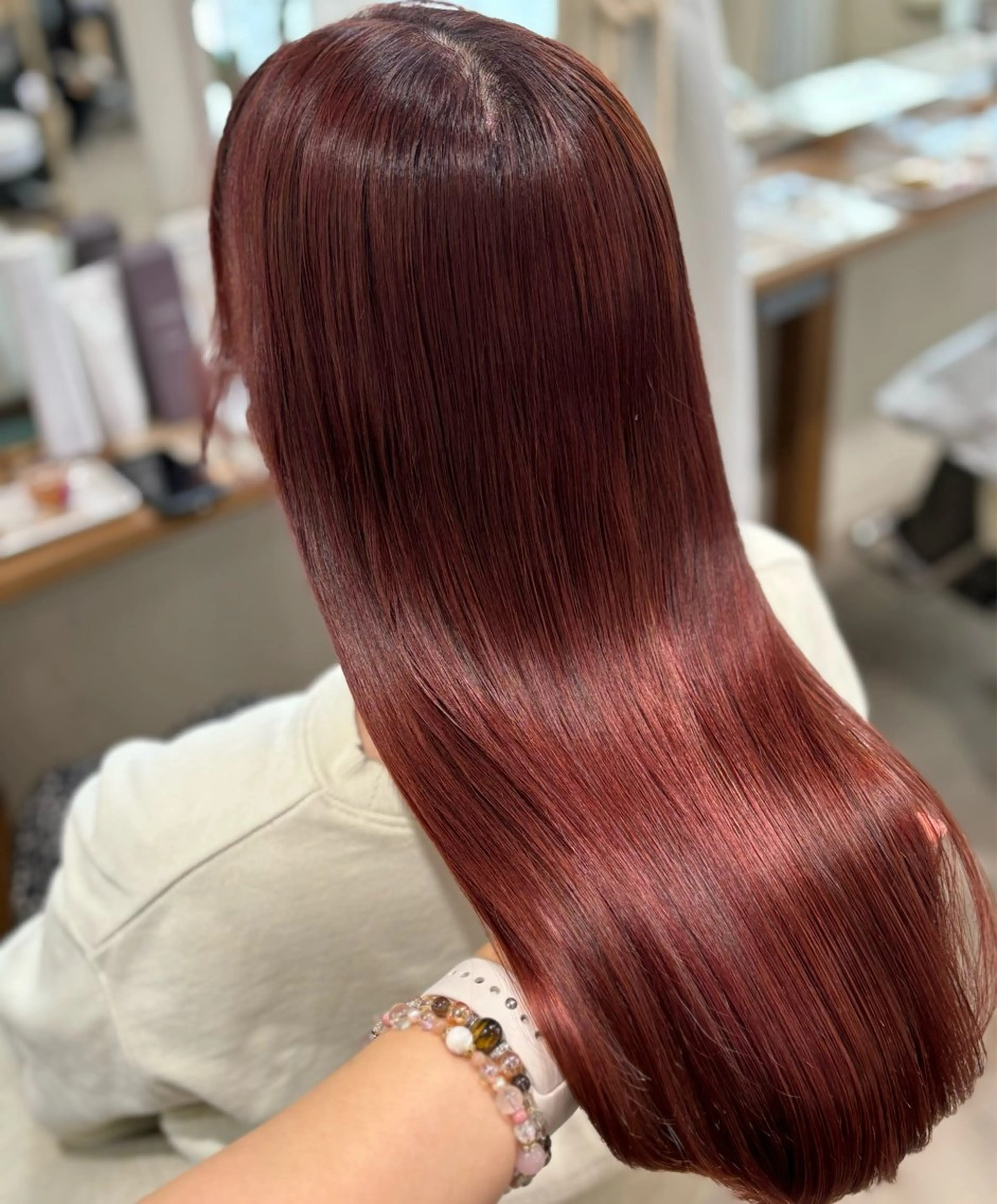 ロング カラー 豊中美容室COCOLUANA所属・CHISATO /暖色カラー❤️のヘアスタイル