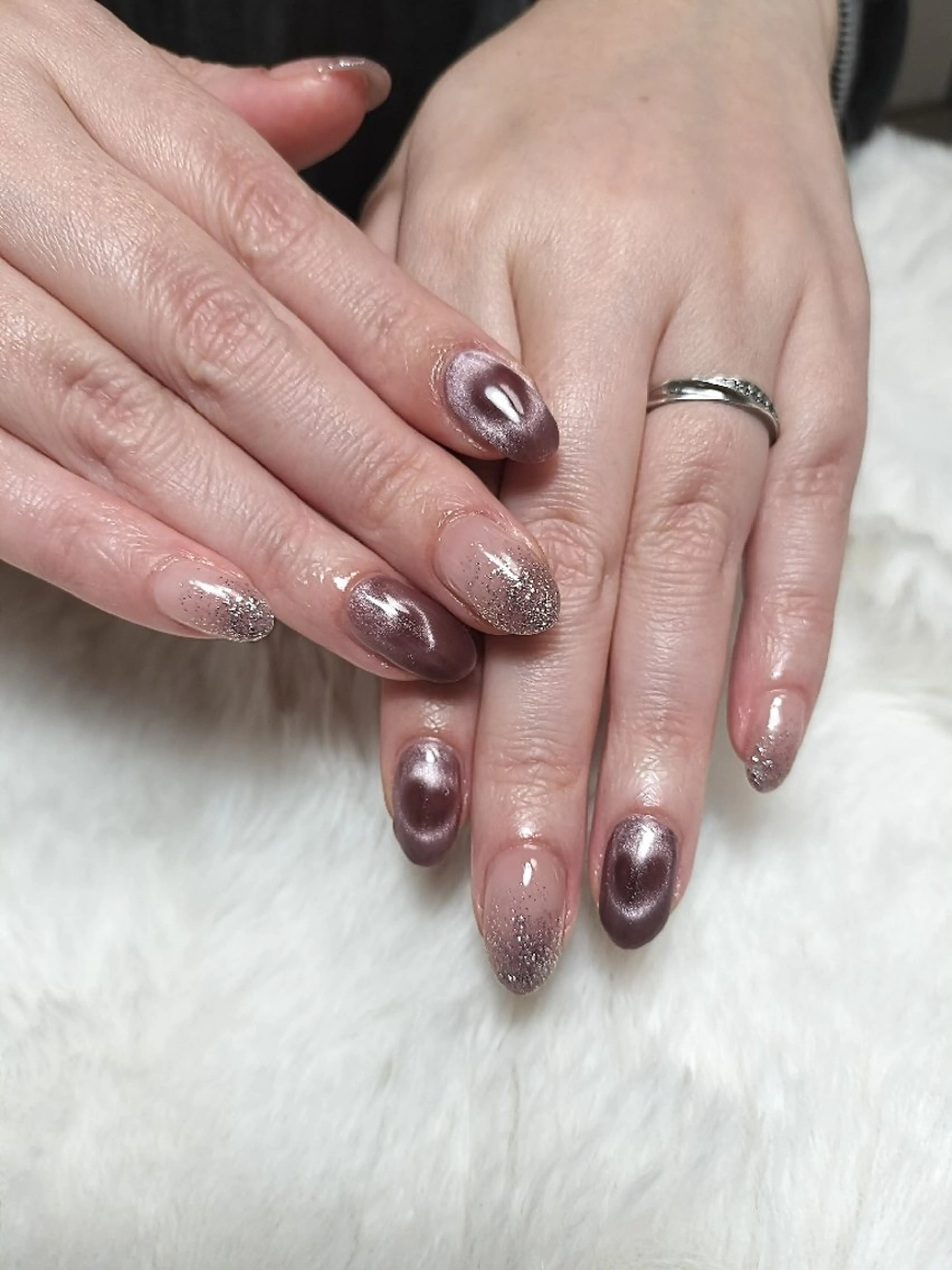 ネイル ハート マグネットネイル megumi. sのネイルデザイン