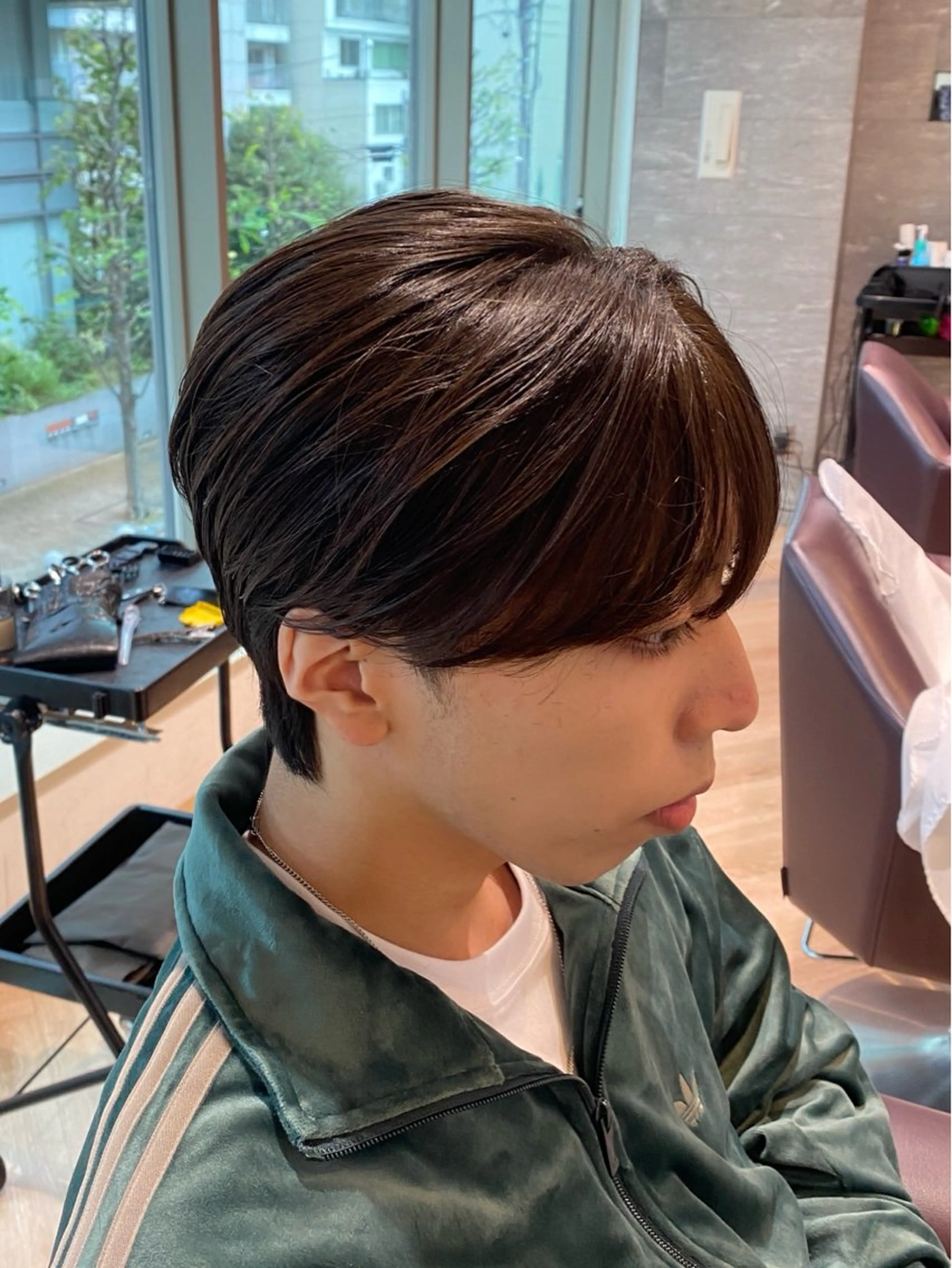 メンズ メンズ特化/フェザー /パーマ/伊勢元のヘアスタイル