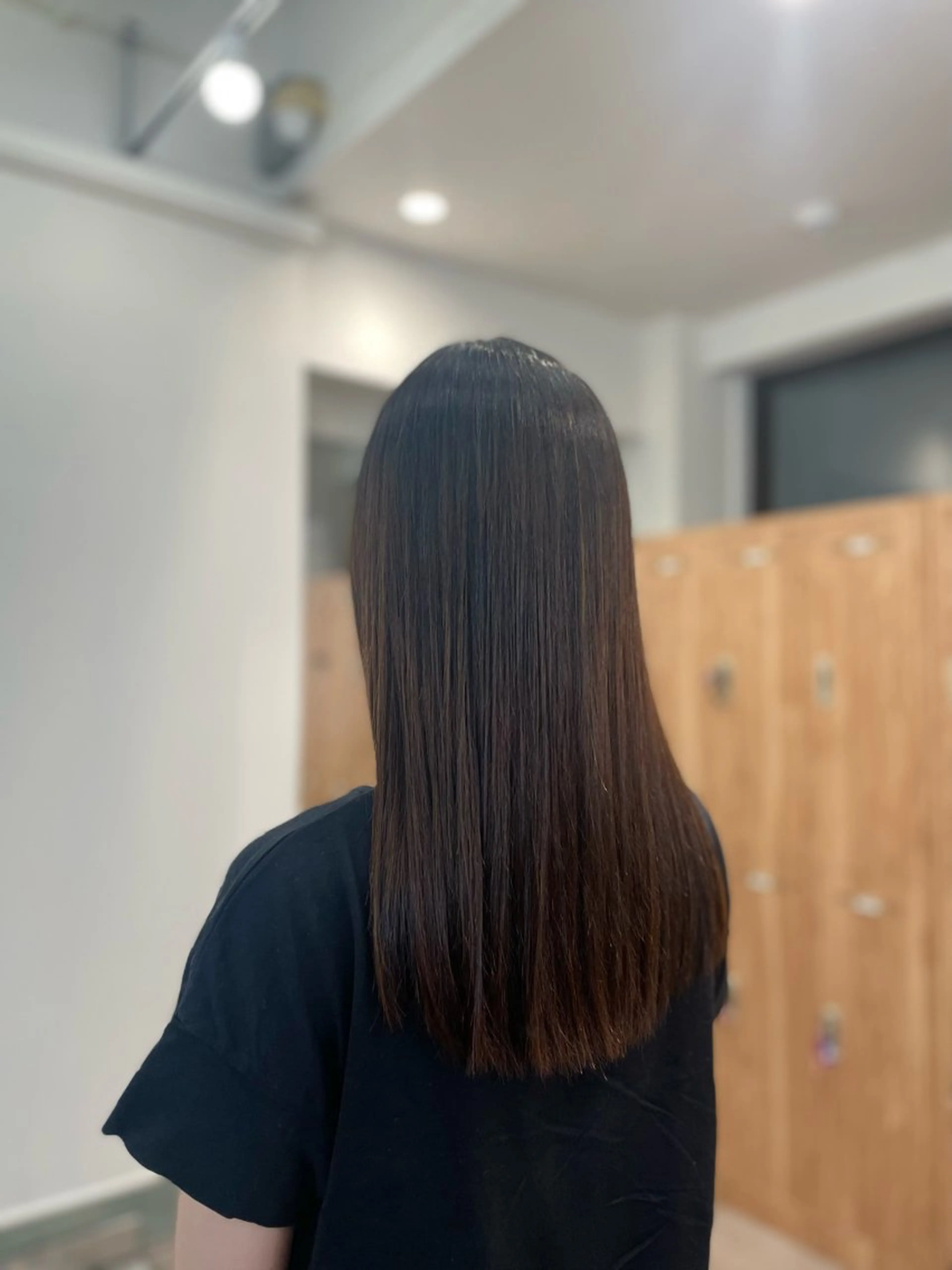 セミロング 山下 柚奈のヘアスタイル