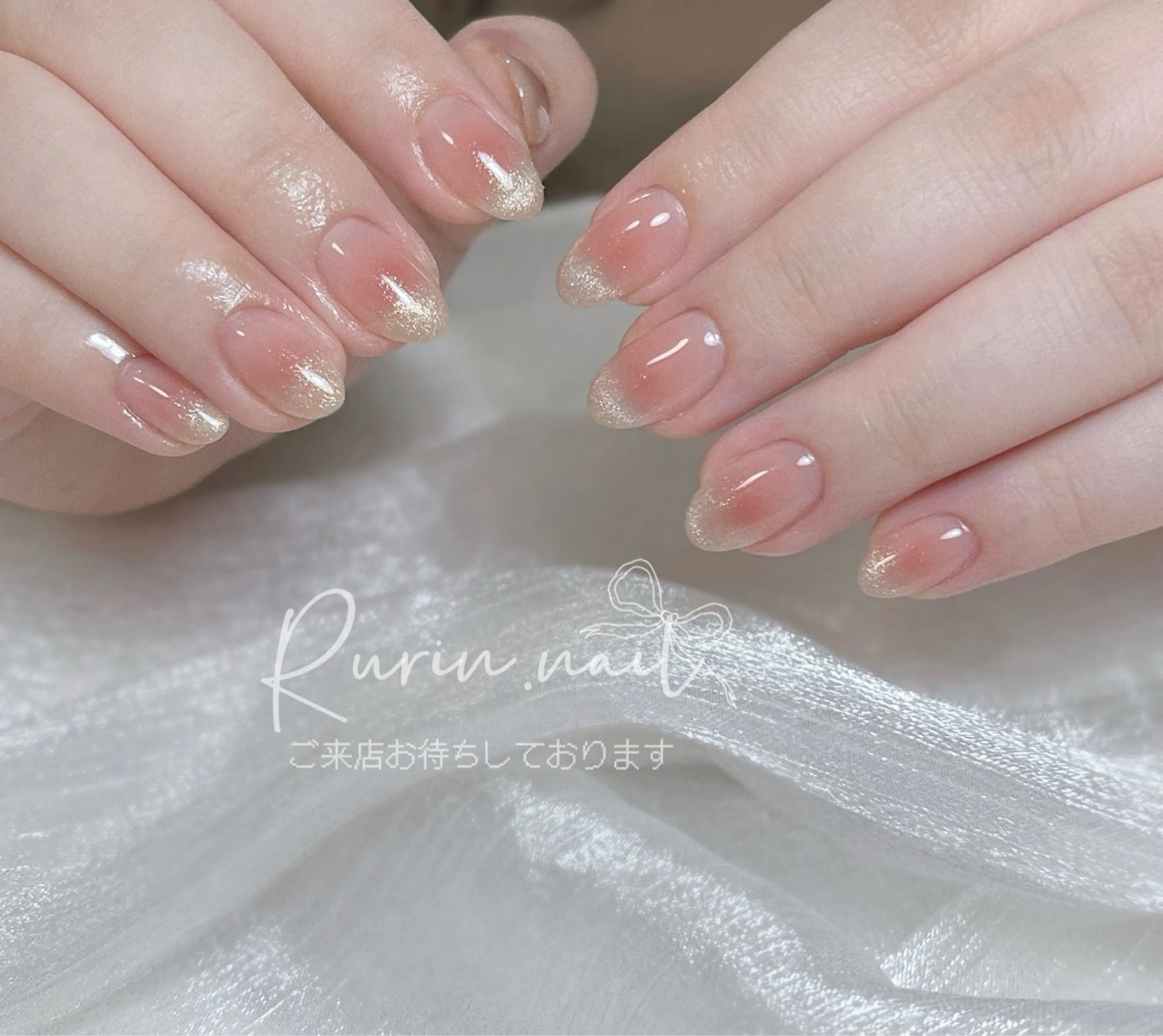 ネイル チークネイル ハンドネイル ルリン サロン💅のネイルデザイン