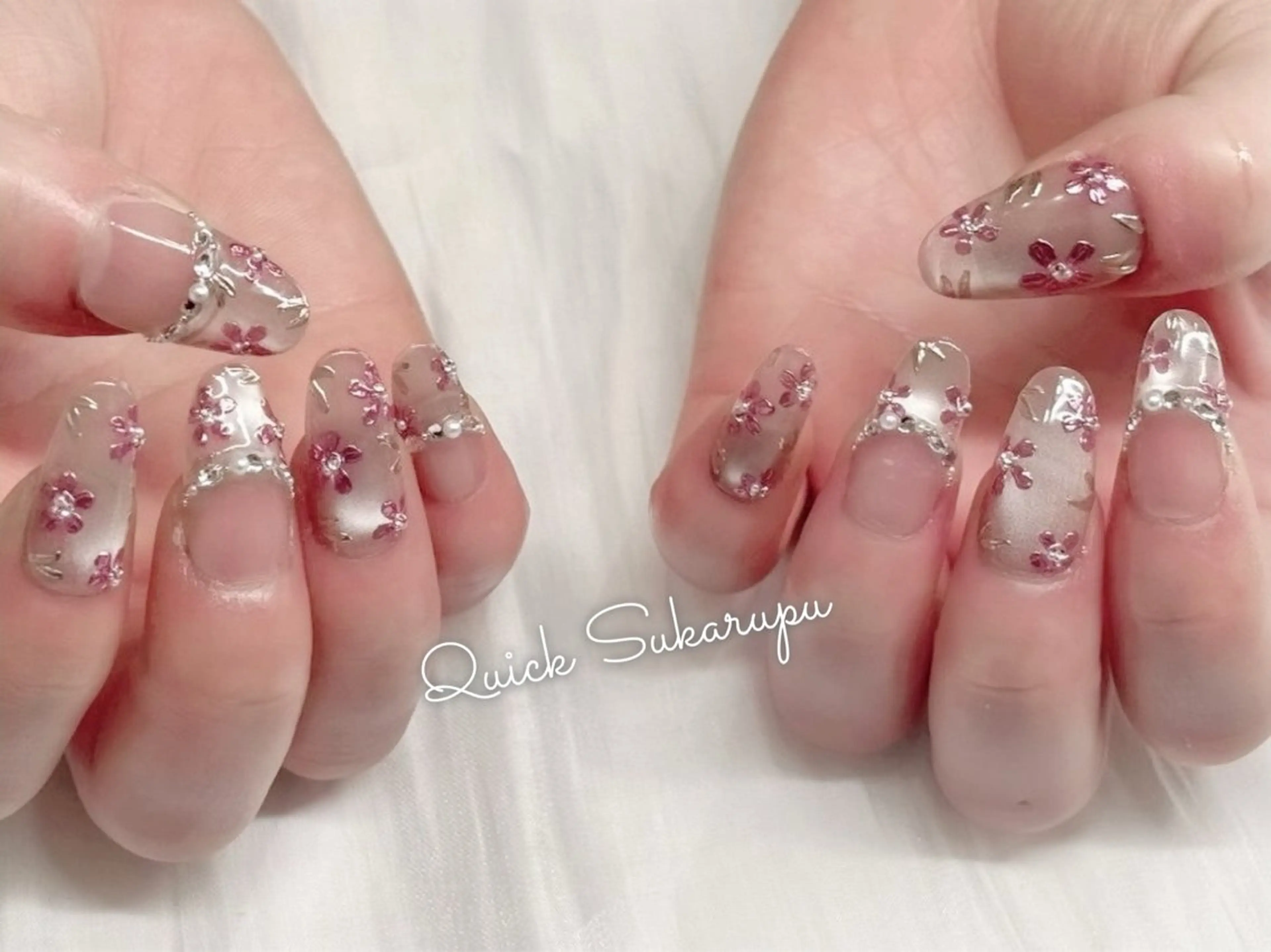 ネイル ハンドネイル Quick Sukarupu新宿のネイルデザイン