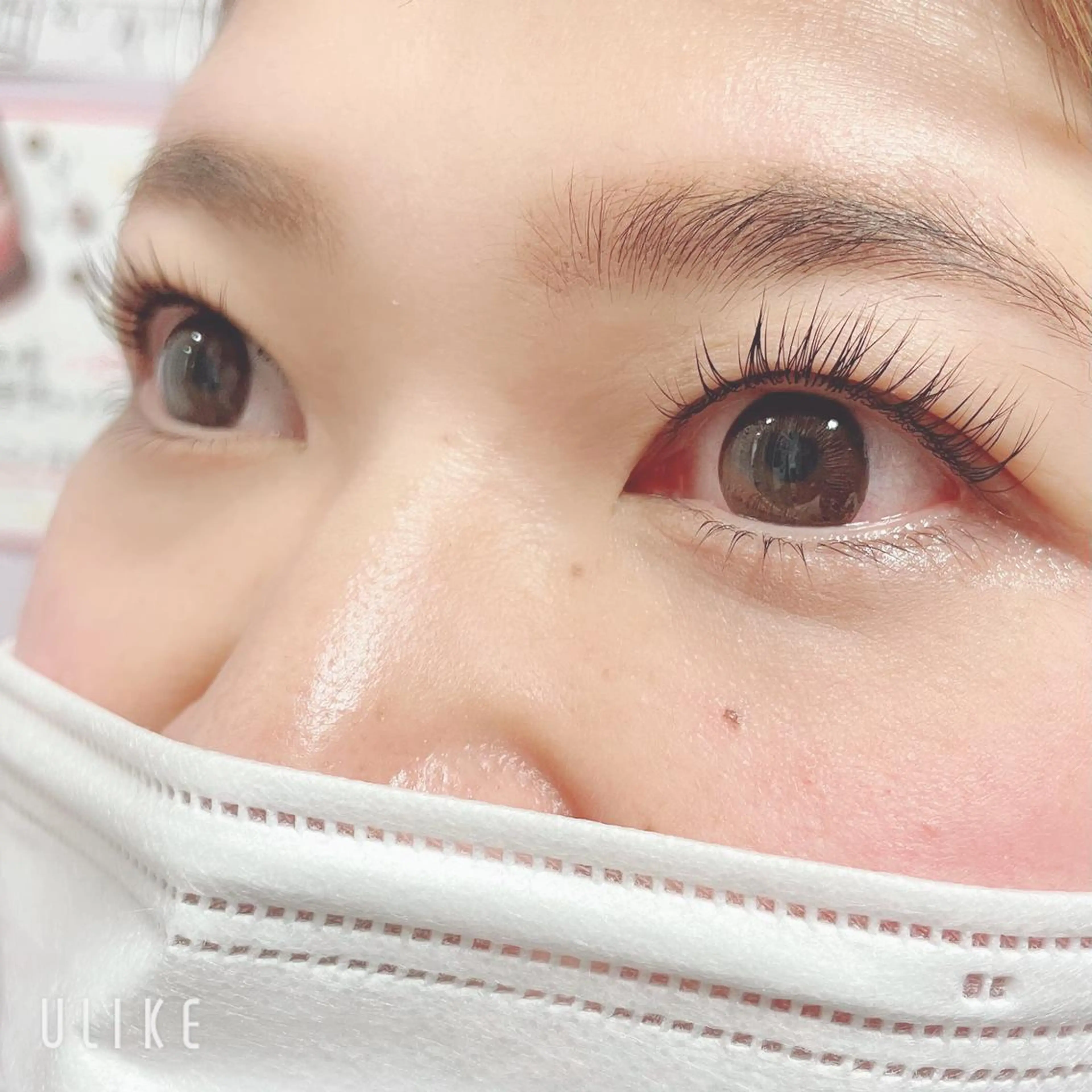マツエク・マツパ パリジェンヌラッシュリフト nail &lash ANEMONAのネイルデザイン