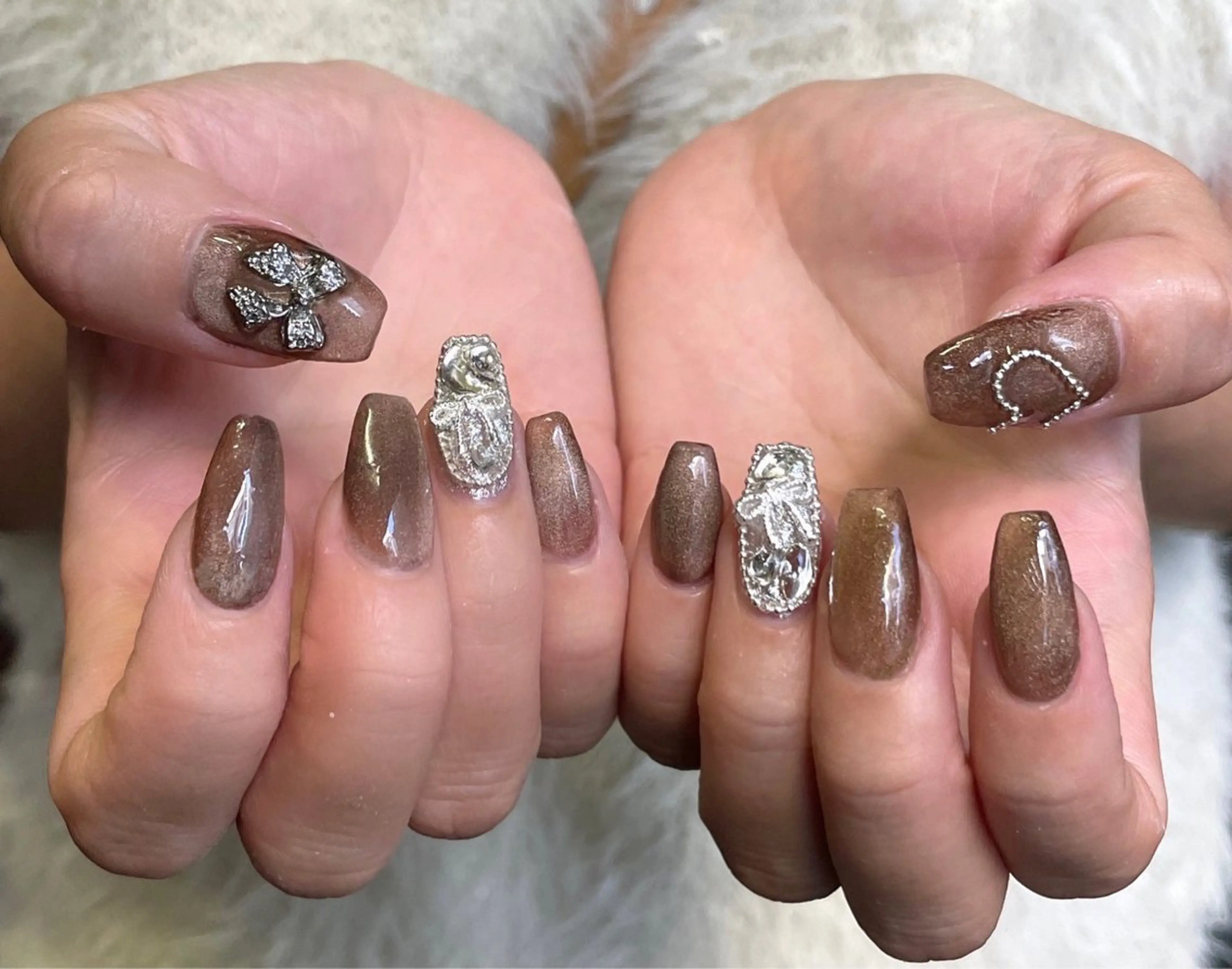 ネイル ハンドネイル ハンドケア 🍑 momo_nailのネイルデザイン