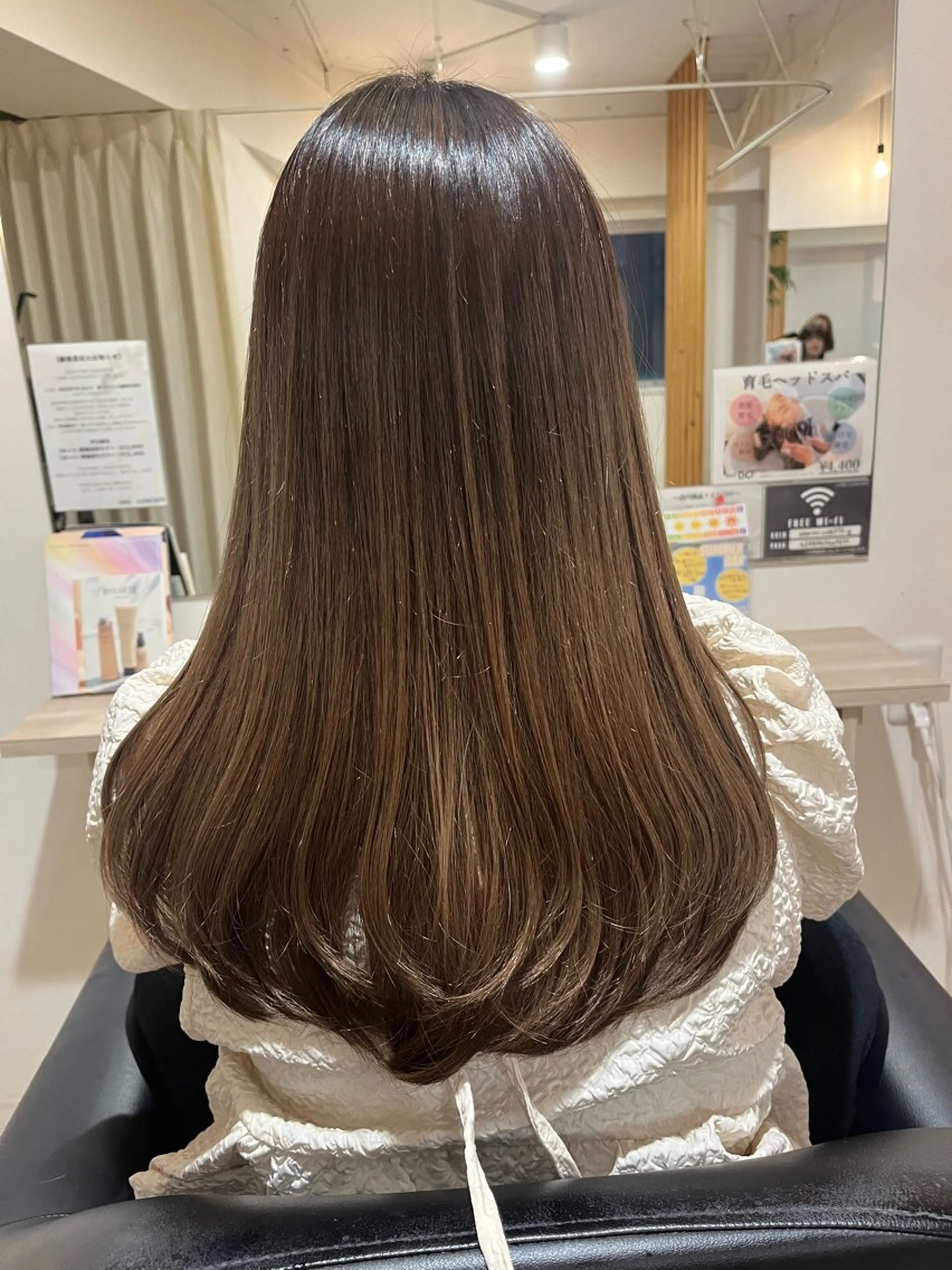 ロング 骨格/顔型/パーソナ ルカラー診断/中野のヘアスタイル