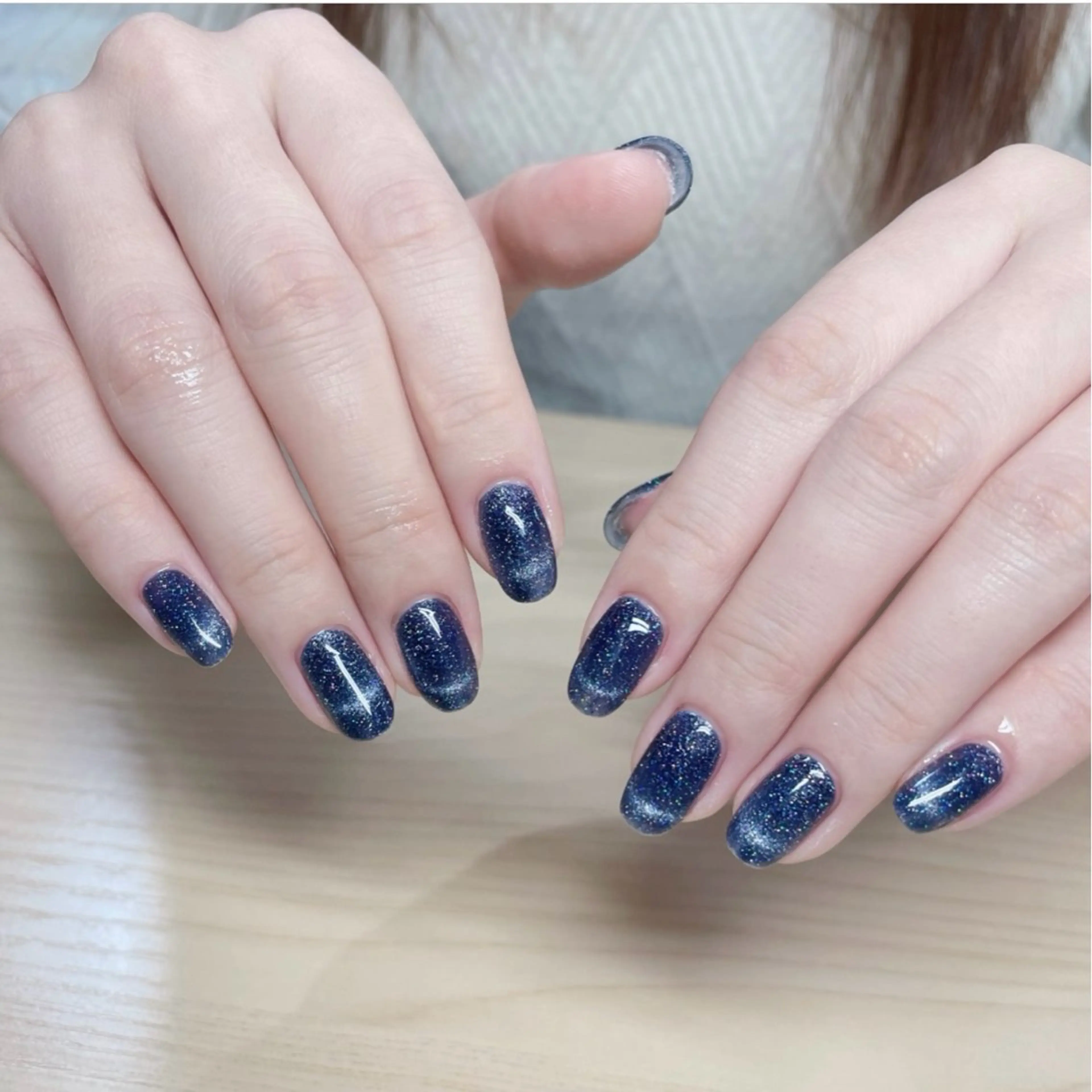 ネイル マグネットネイル ハンドネイル MO MO🐻のネイルデザイン