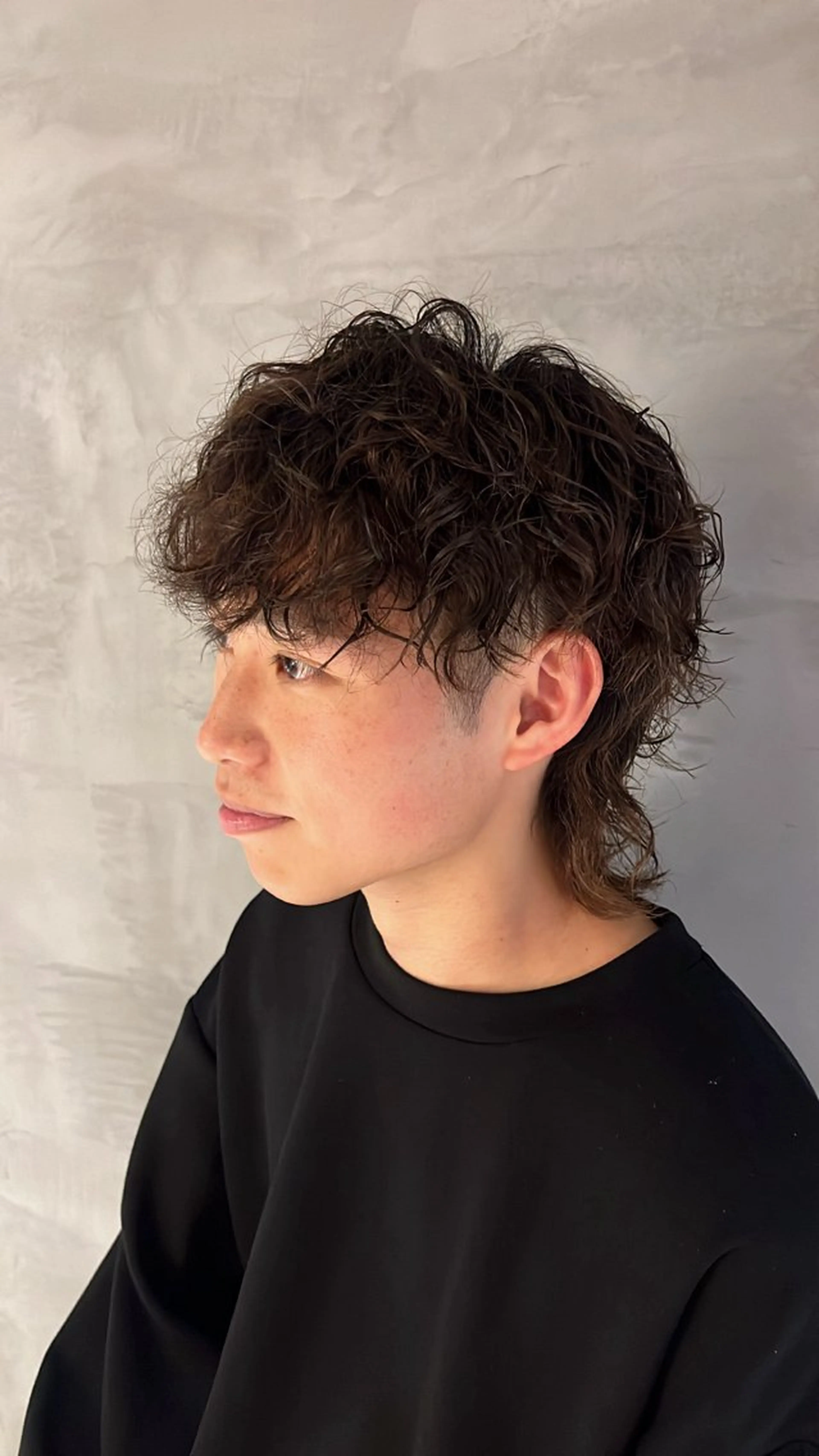 パーマ ツイストスパイラルパーマ ウルフカット スパイラルパーマ noé所属・HINA/栄/ボブ/ ボブパーマ/インナーのヘアスタイル