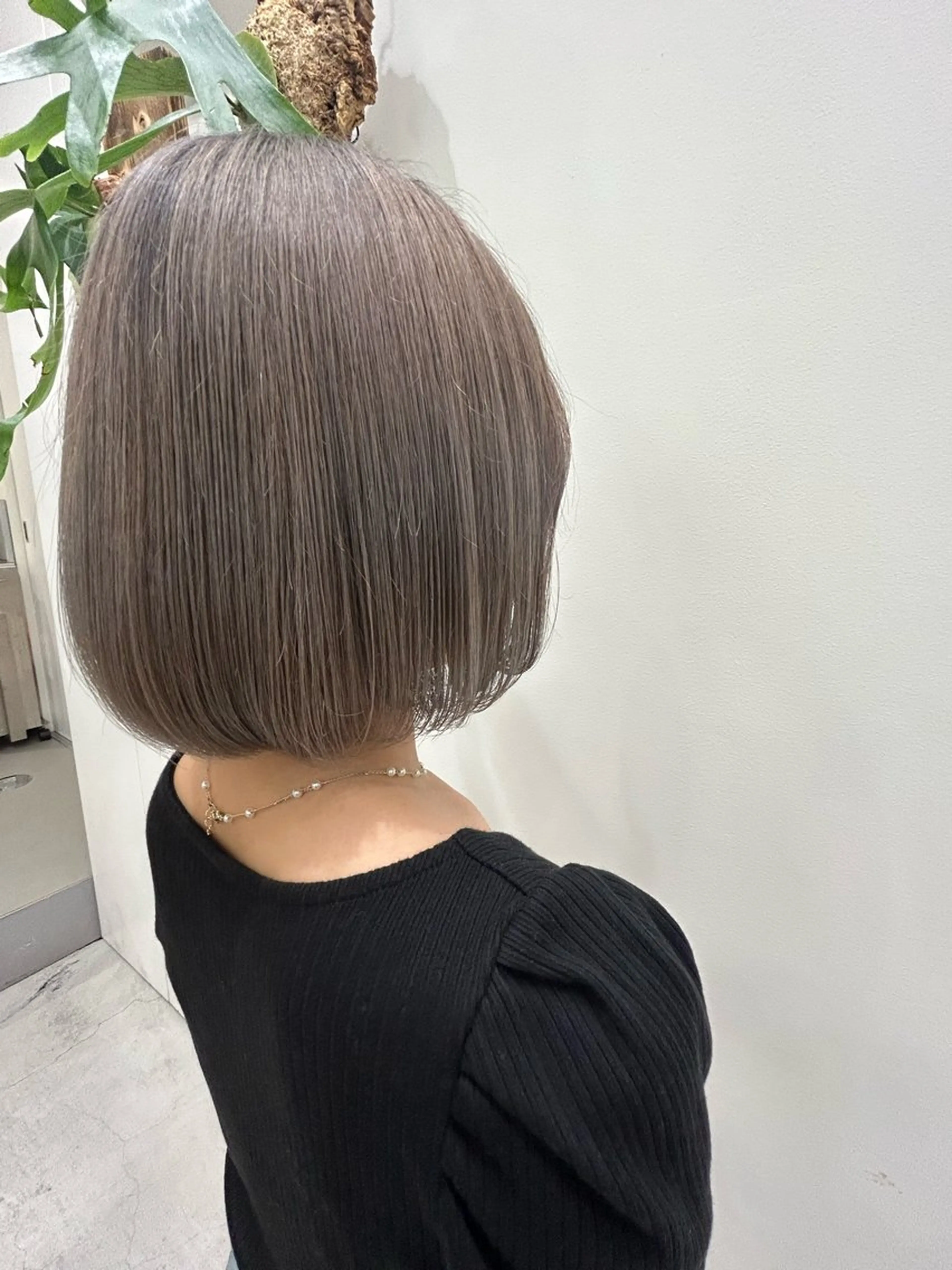ミディアム 💛🤍U too e’s 鎌倉🧸のヘアスタイル