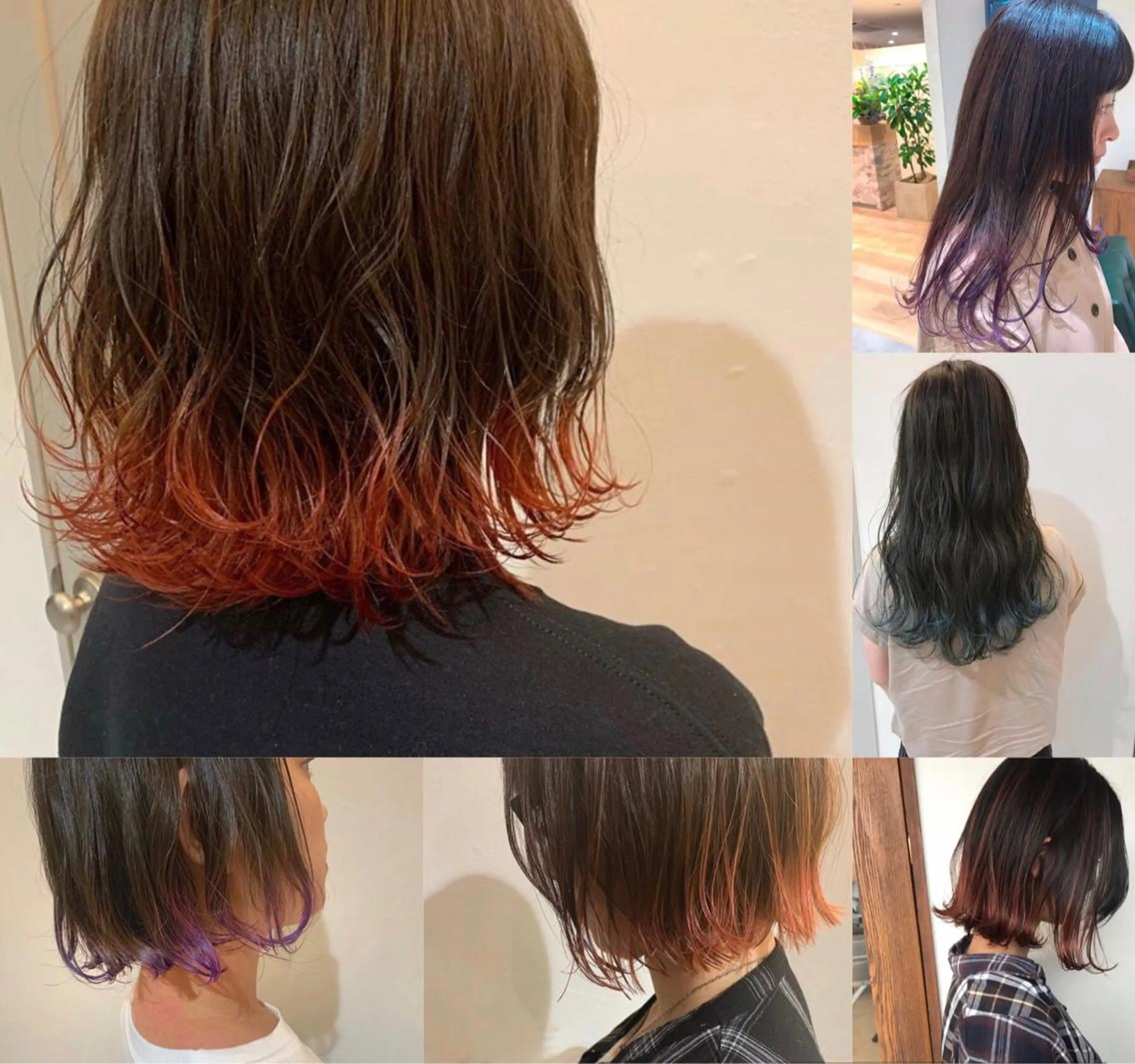 カラー glad hairのヘアスタイル