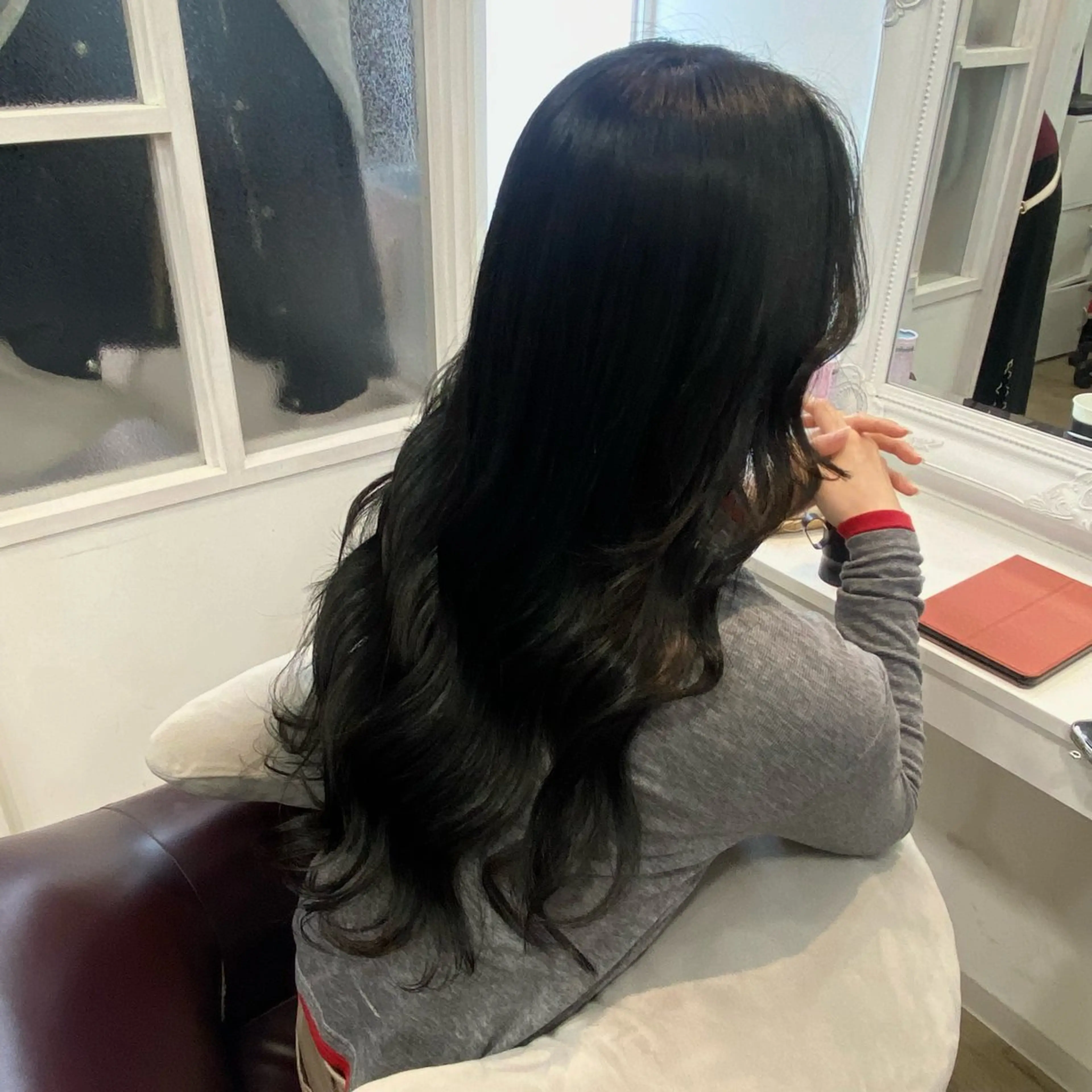 ロング カラー 透明感カラー ヘアカラー 𝑆𝐴𝑂𝑅𝐼 /大森🪞🎀のヘアスタイル