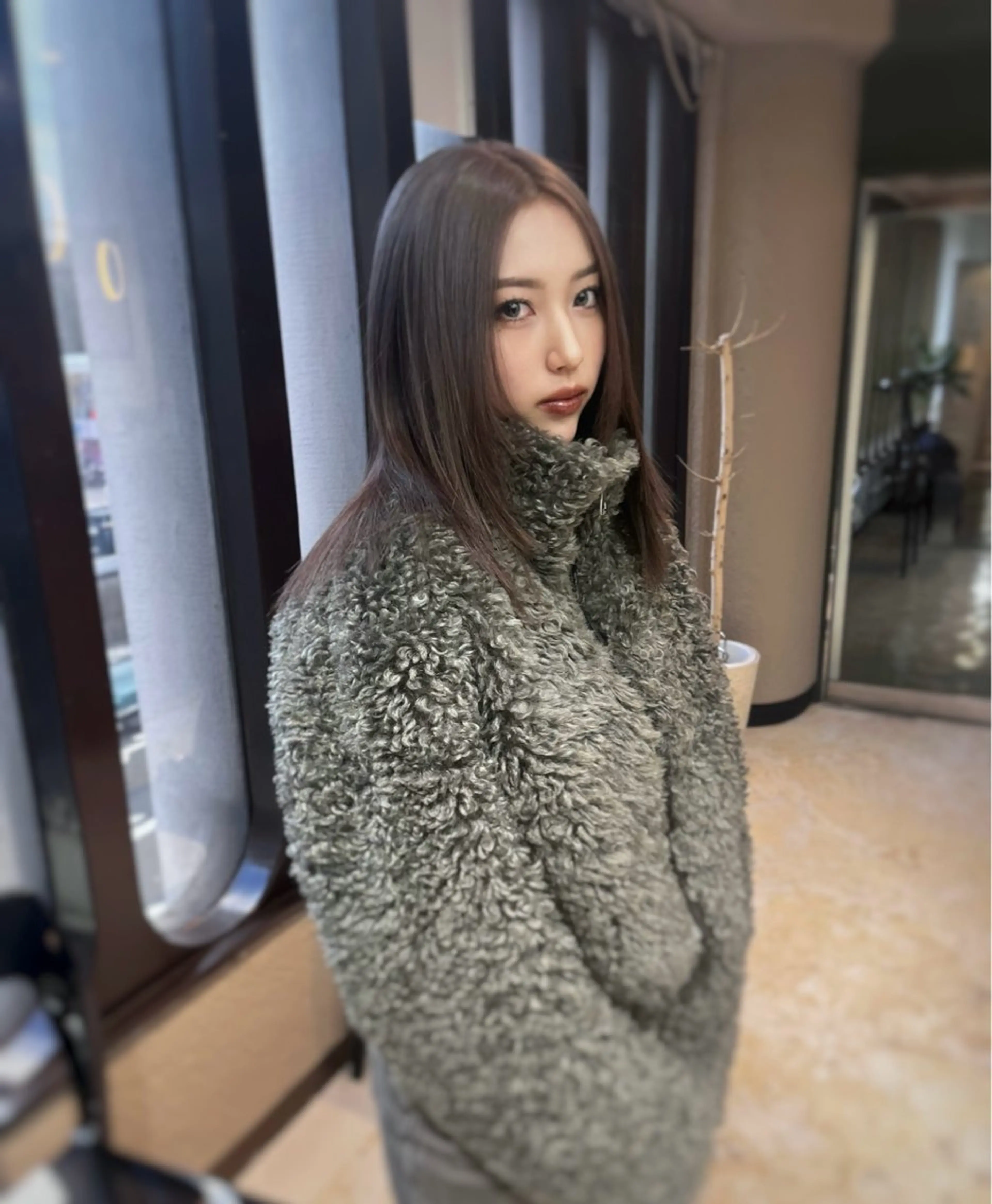 セミロング 髪質改善 トリートメント 💖艶髪ブリーチ髪質 改善💖ケンシンのヘアスタイル