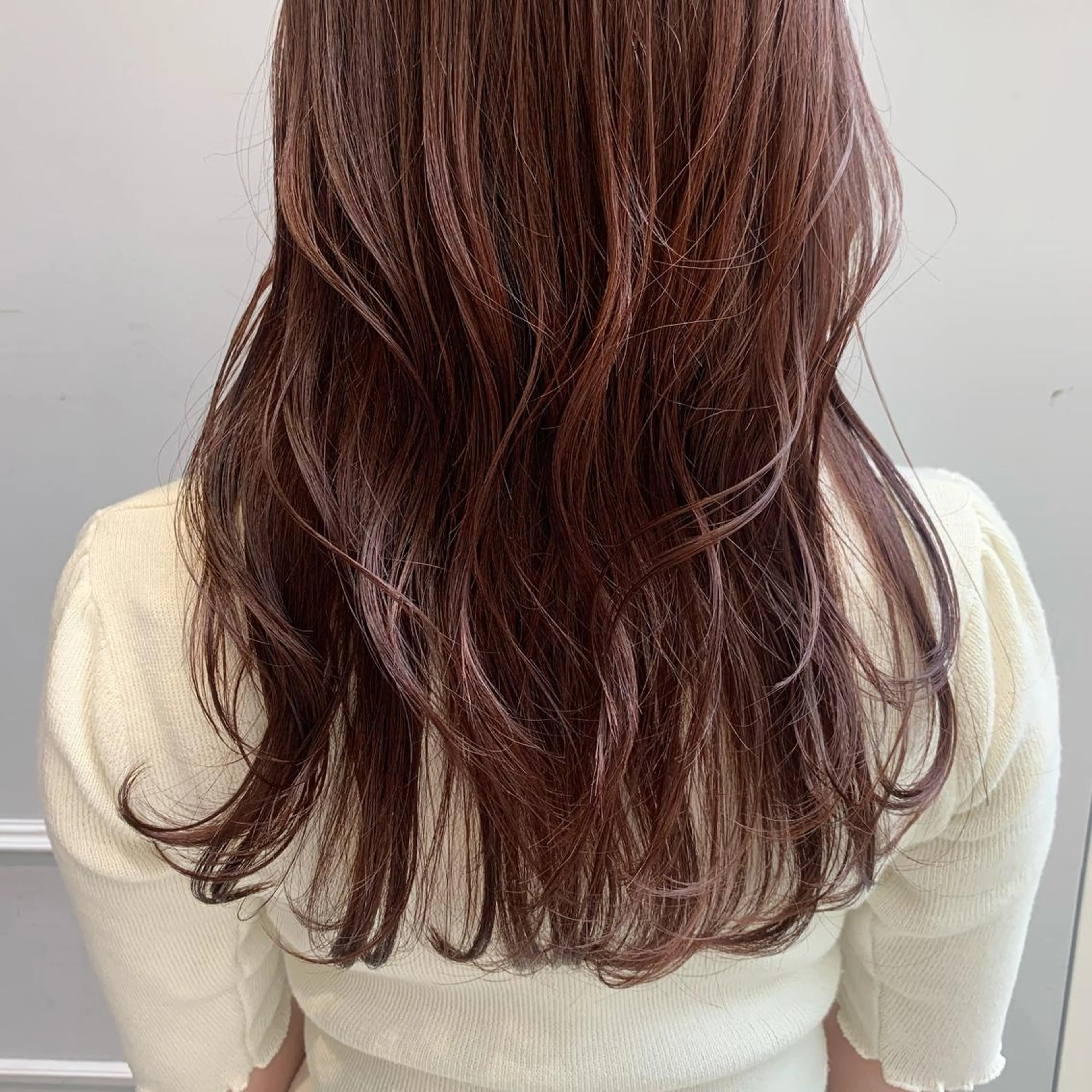 ロング カット ヘアカラー トリートメント SALOWIN 銀座一丁目店所属・髪質改善/縮毛矯正 🎀小林 唯 🎀のヘアスタイル