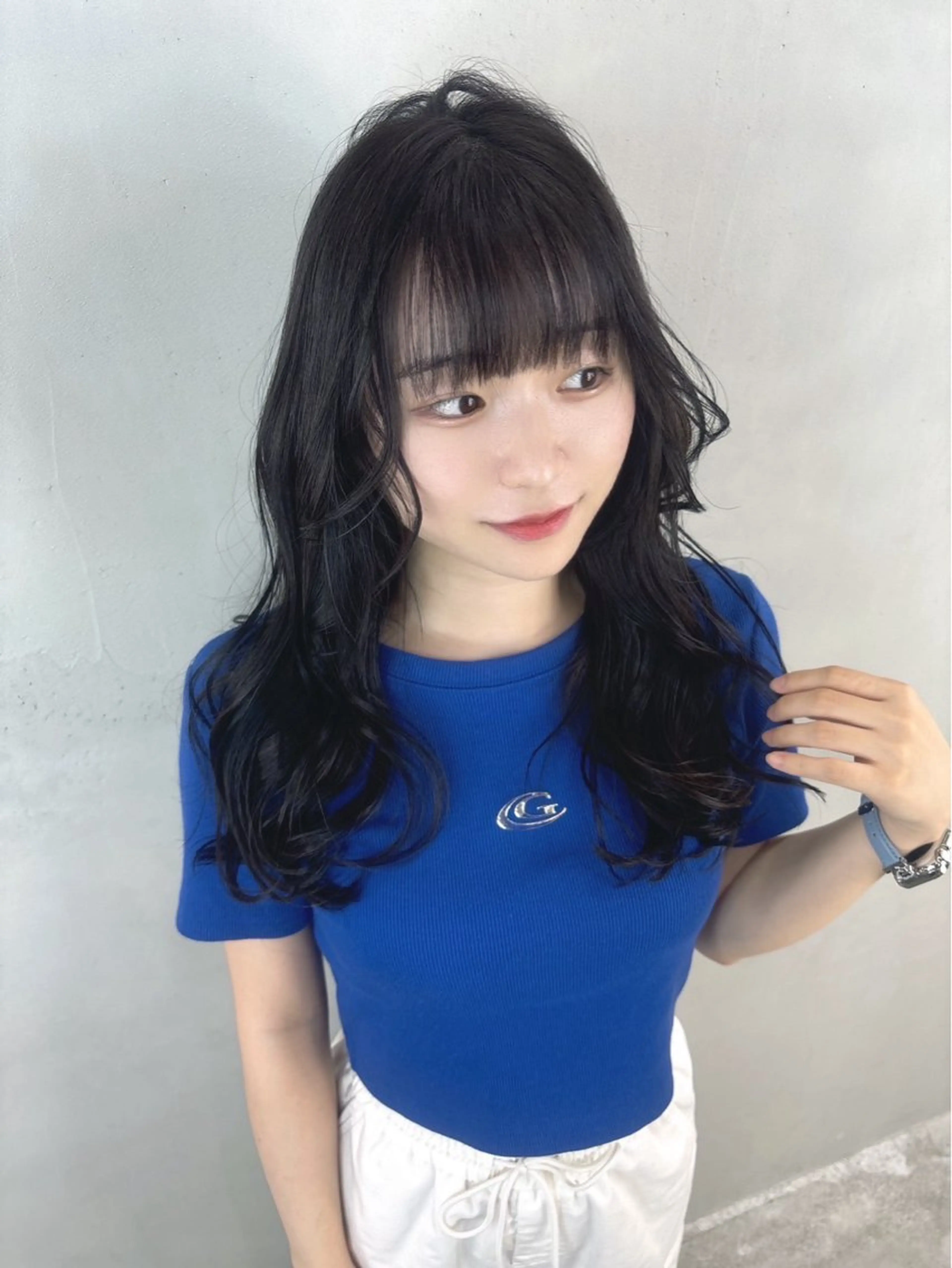 ロング カラー 金丸 弘大✨のヘアスタイル