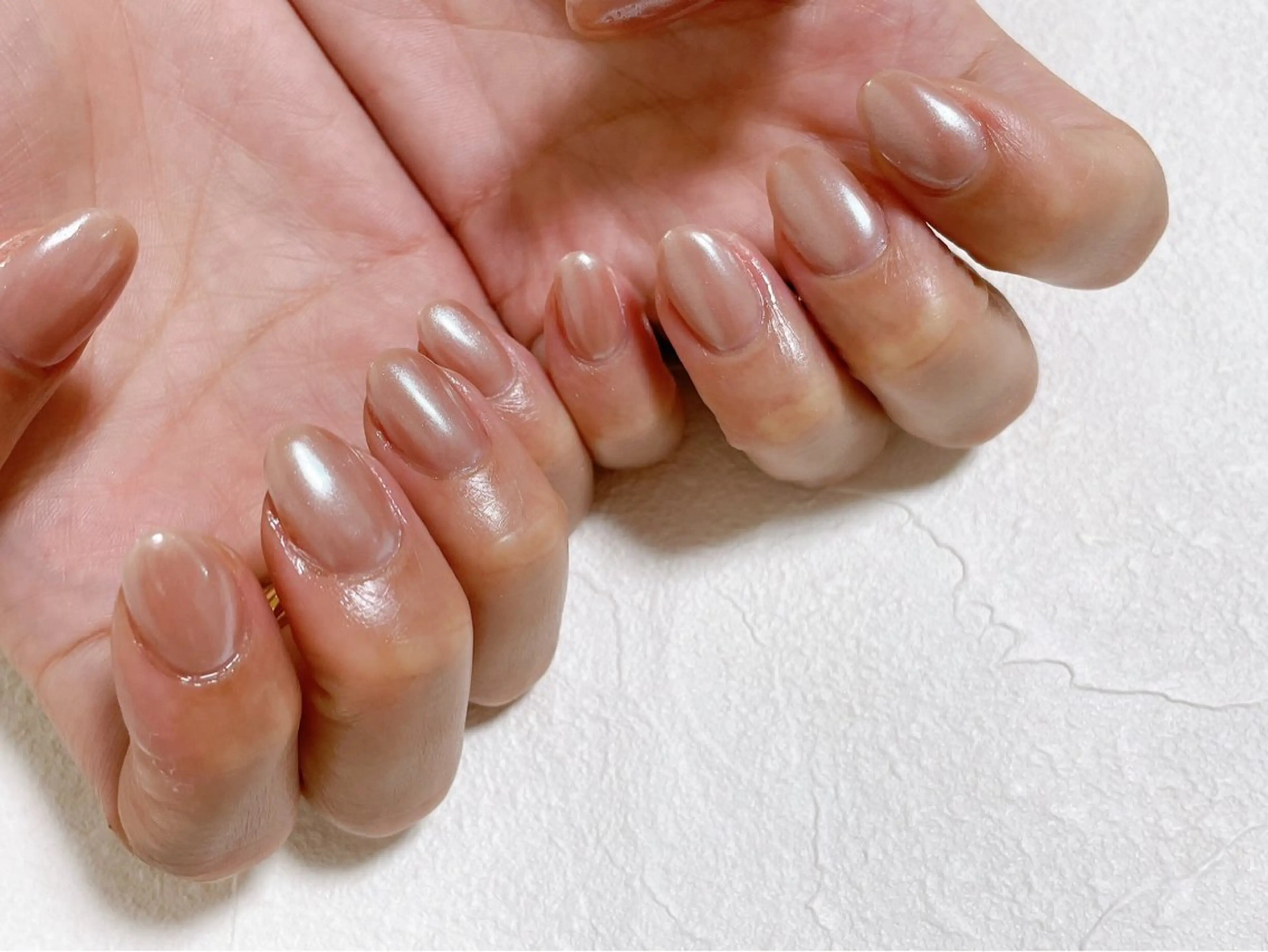 ネイル オーロラネイル フットネイル フレンチネイル ジェルネイル 韓国ネイル kikinail 溝の口のネイルデザイン