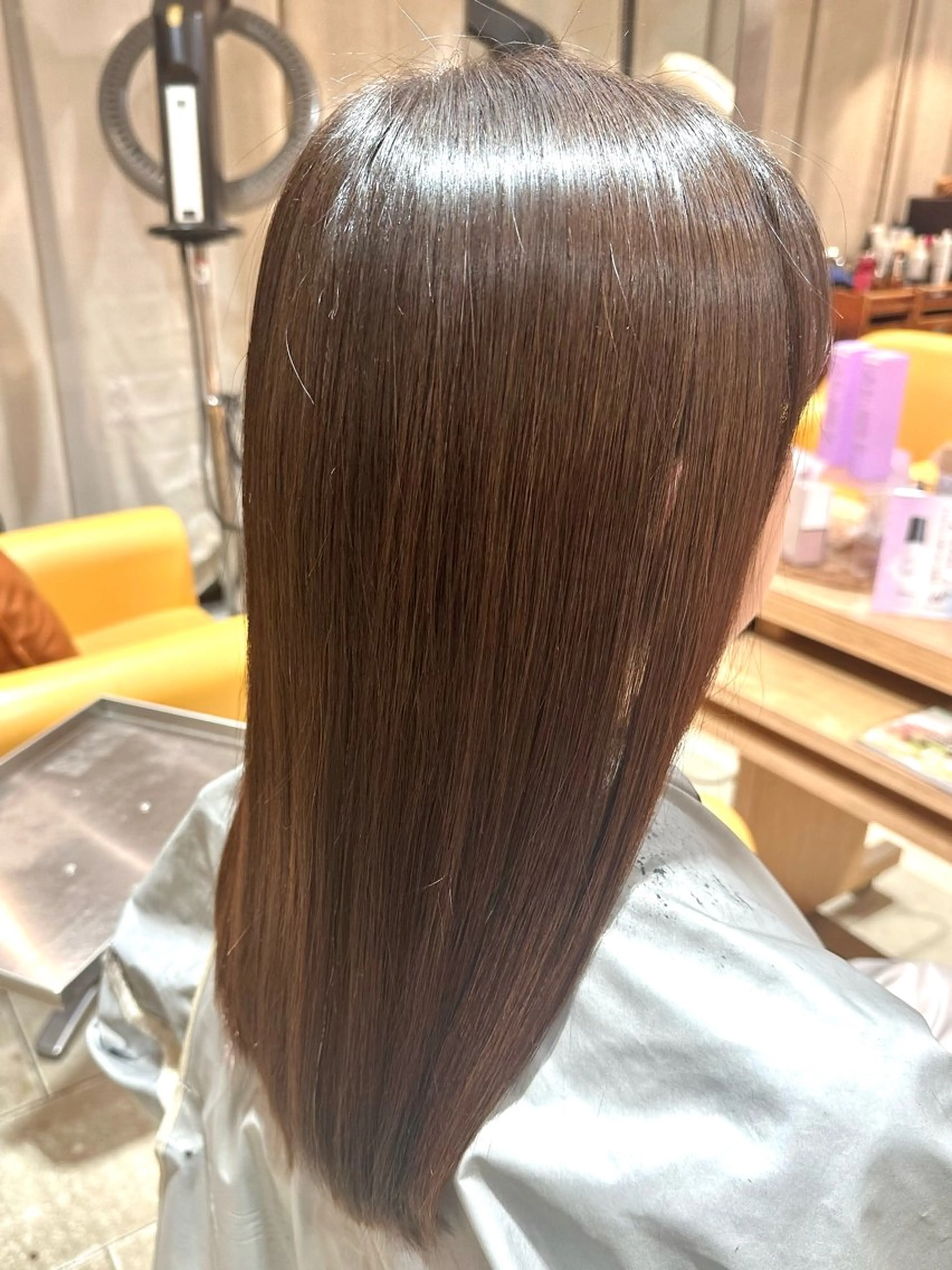 ロング 田中 汰知のヘアスタイル