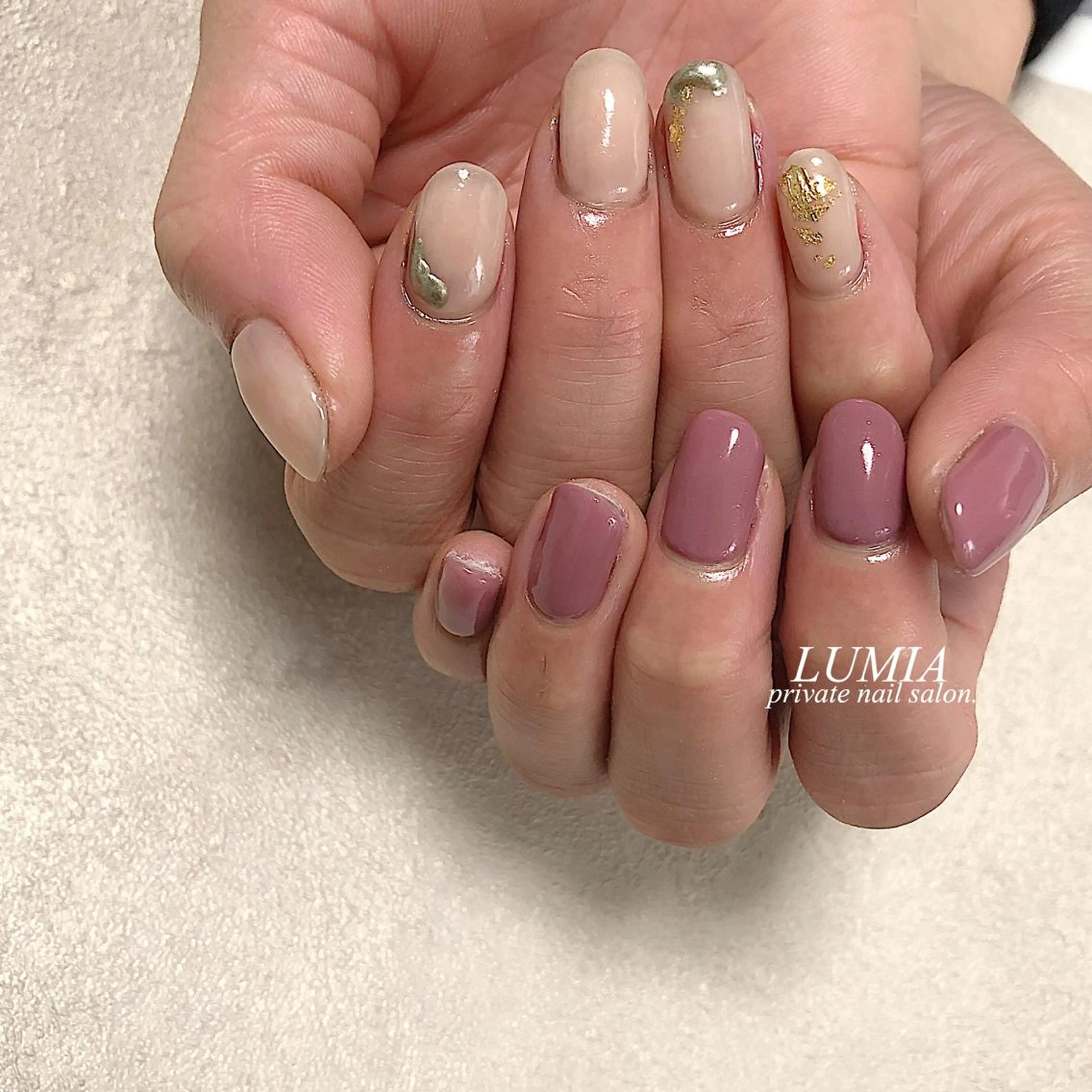 ネイル nail&eyelash Rine所属・Rine 放出 (リネ)のネイルデザイン