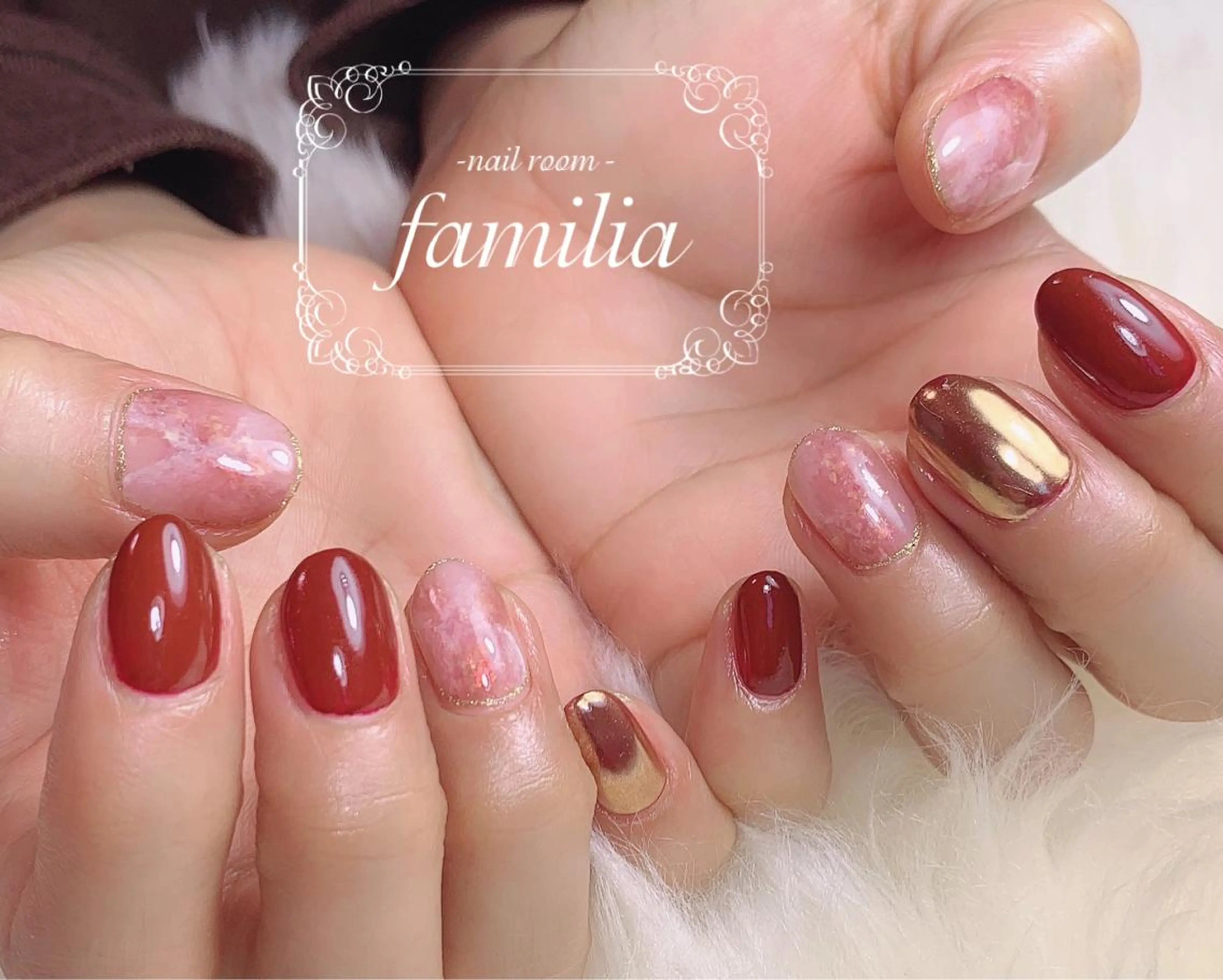 ネイル ハンドネイル -nailroom- familiaのネイルデザイン