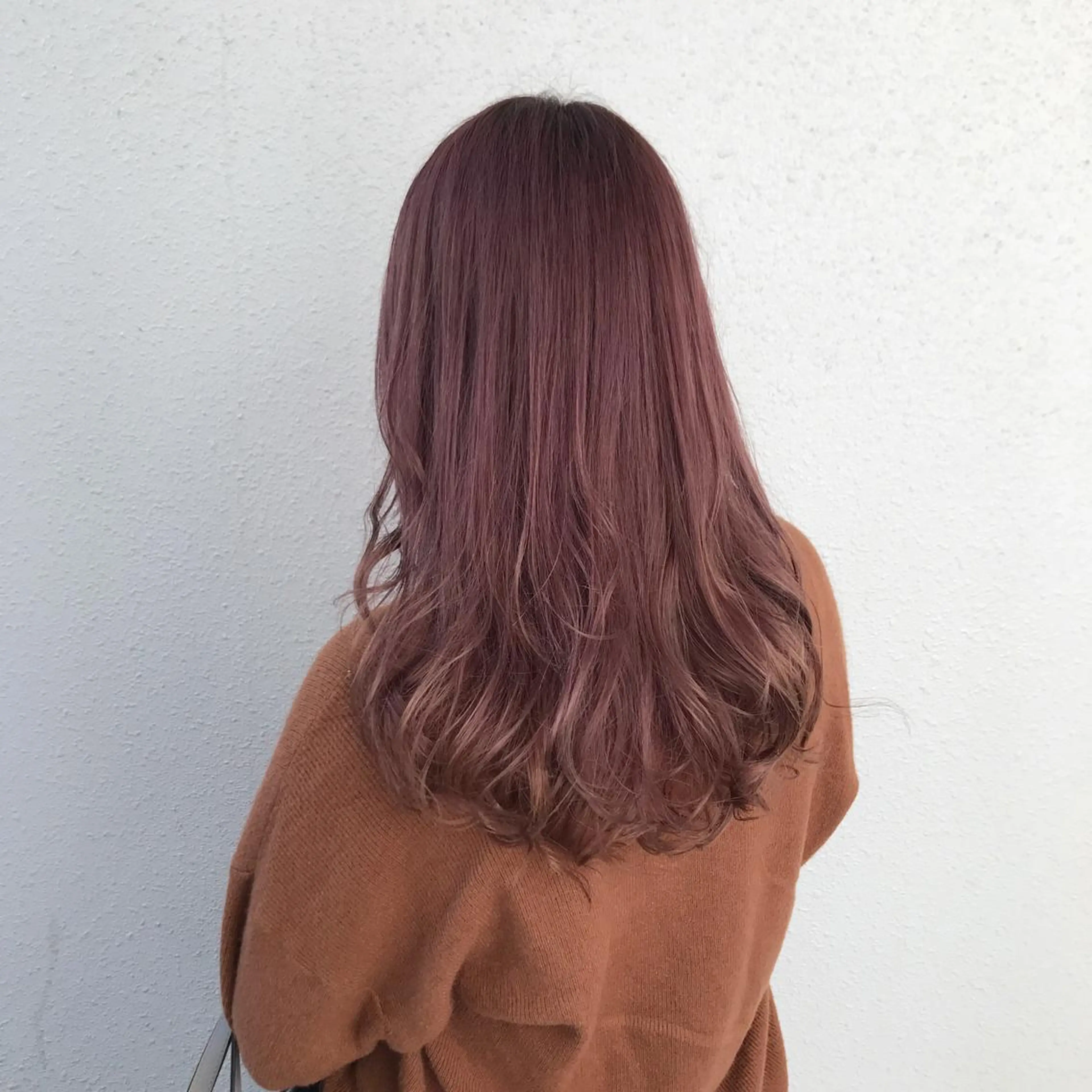 セミロング カラー ダブルカラー ピンクカラー インナーカラー/天神 ブリーチ/吉田のヘアスタイル