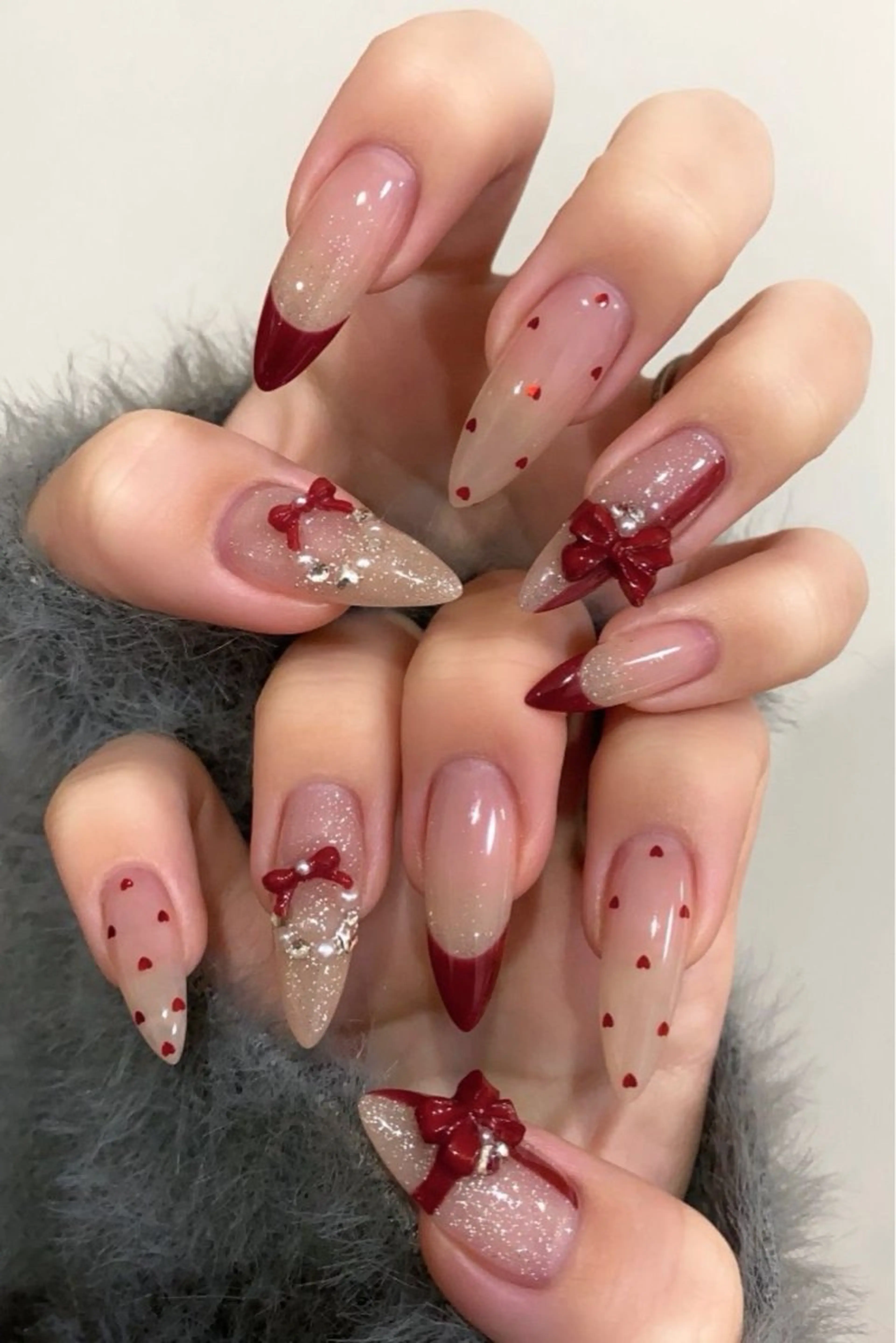 ネイル チークネイル フットネイル フレンチネイル グラデーション 韓国ネイル ハンドネイル Yuki nail staffのネイルデザイン
