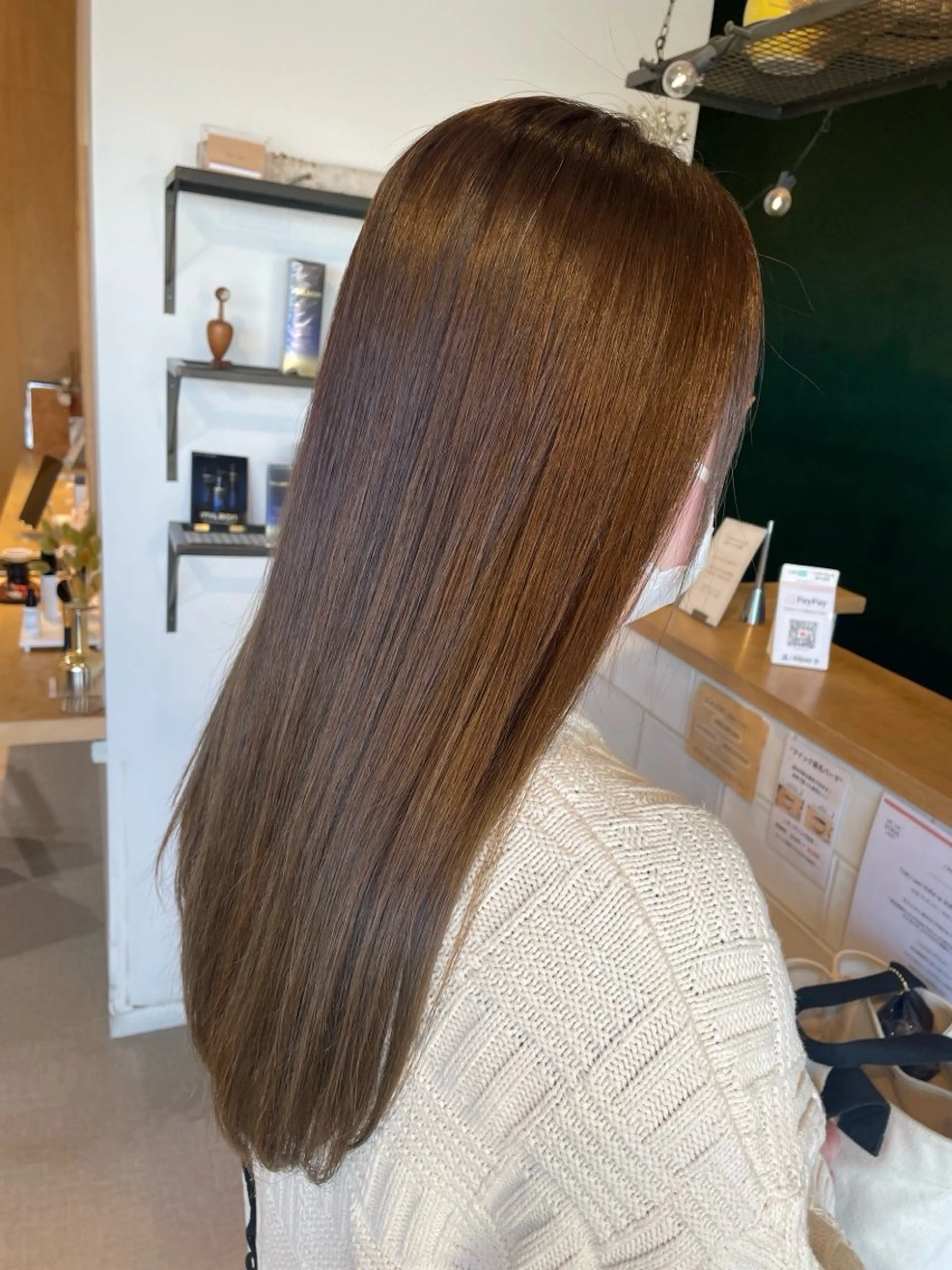 カラー 原島 心夢のヘアスタイル