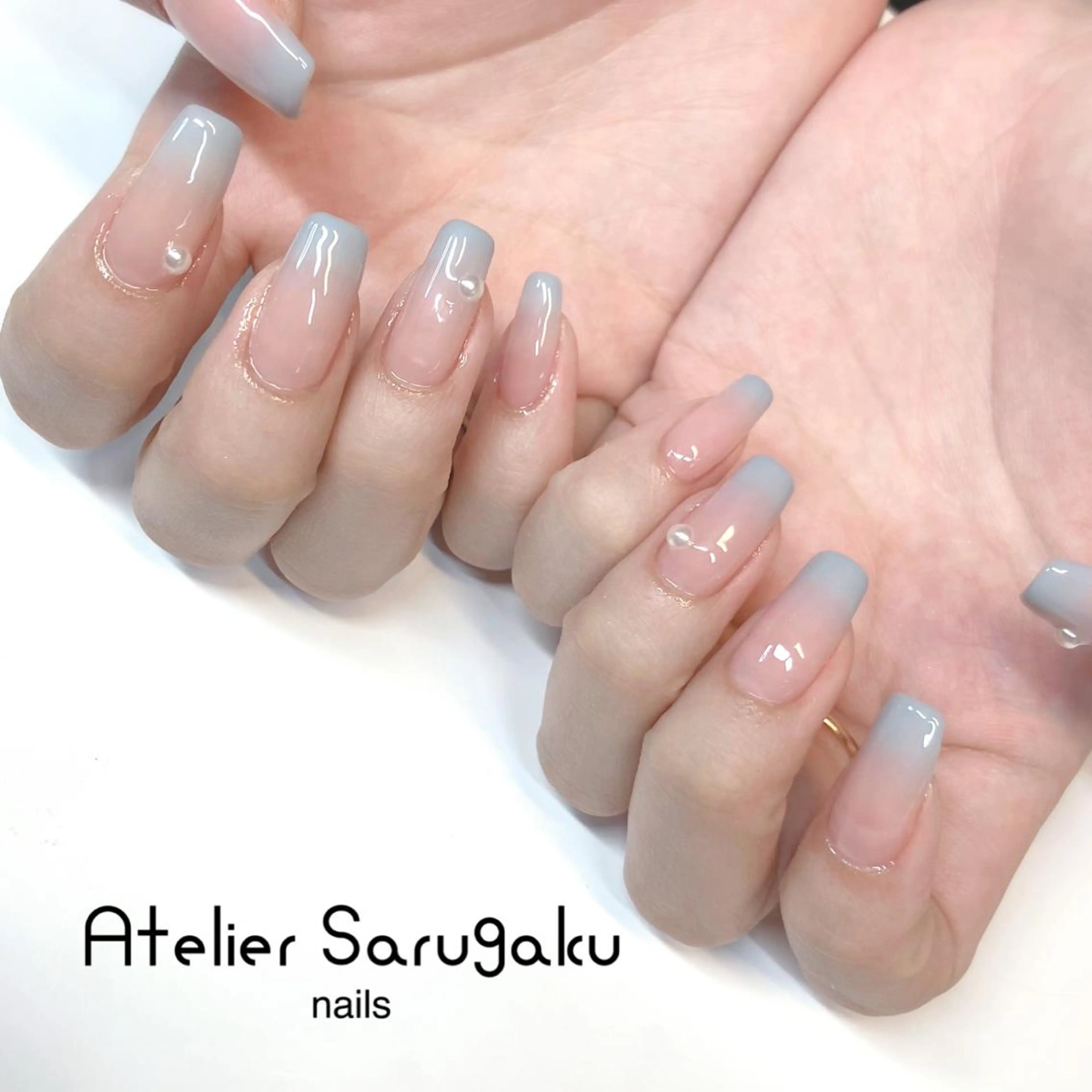 セミロング sususu. shiomiのネイルデザイン