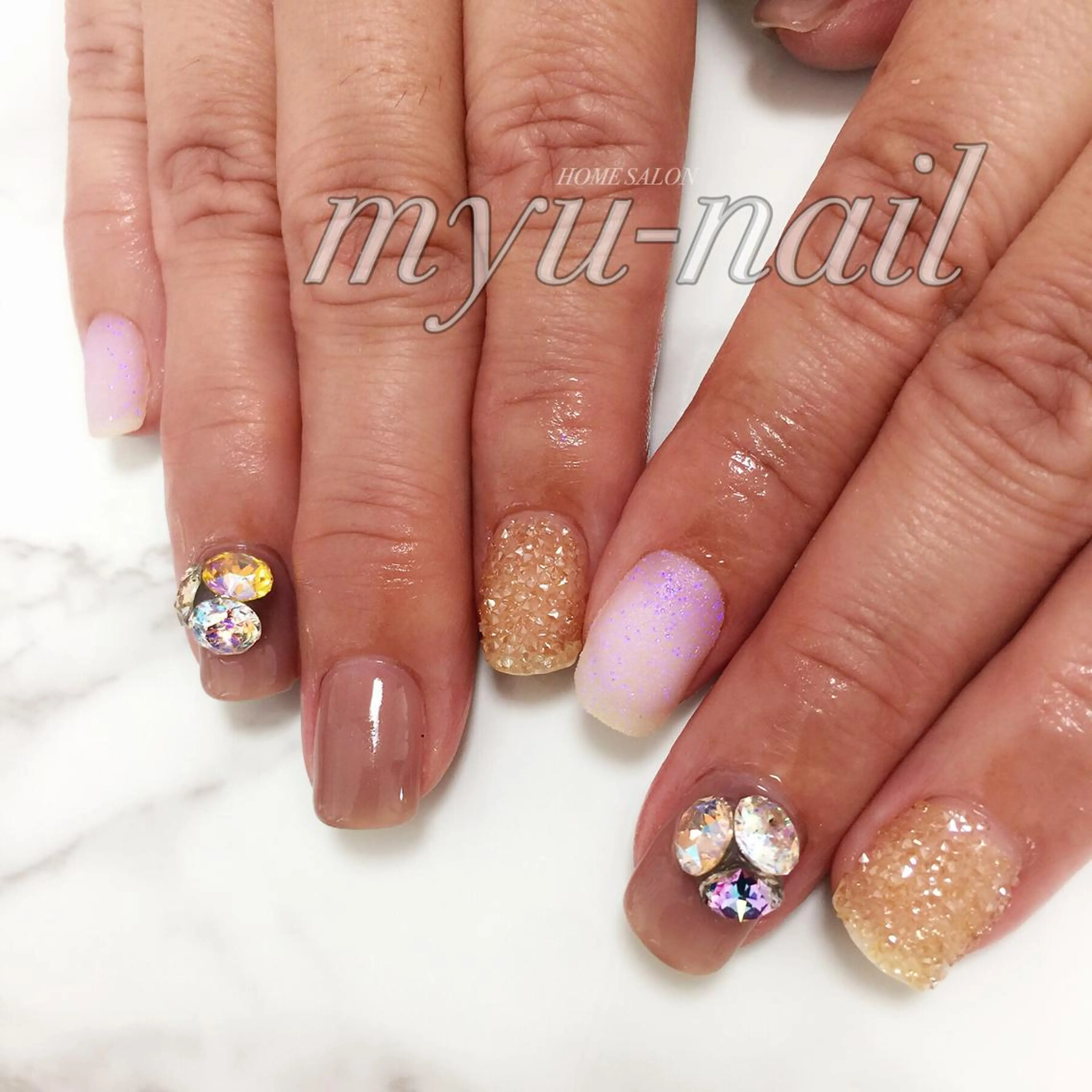 ネイル ホームサロン myu-nailのネイルデザイン
