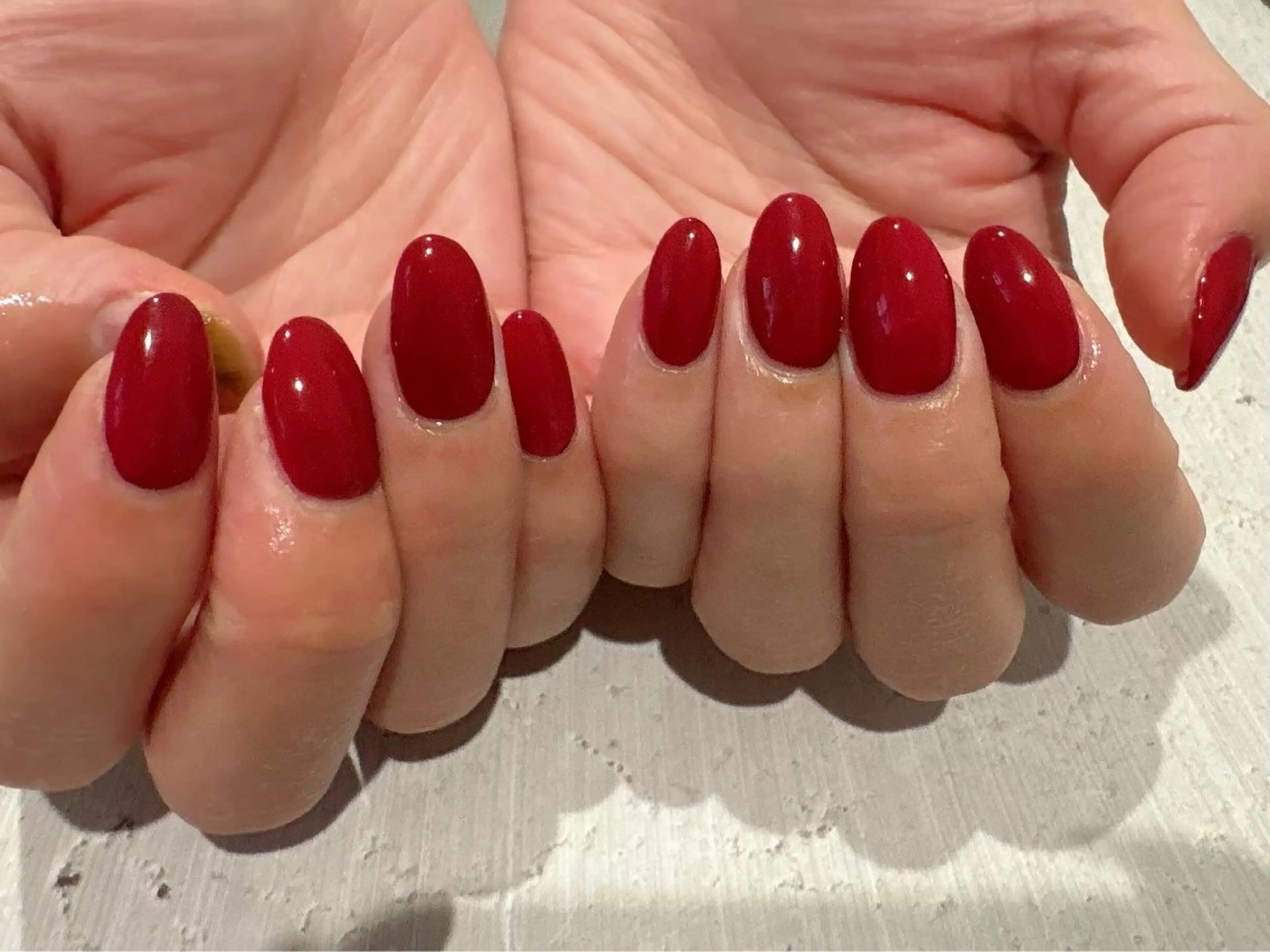 ハンドネイル💅ワンカラー¥1,980⭐️オフなし✨時間指定あり【10時、12時、14時、16時、18時の枠のみ可能】の写真