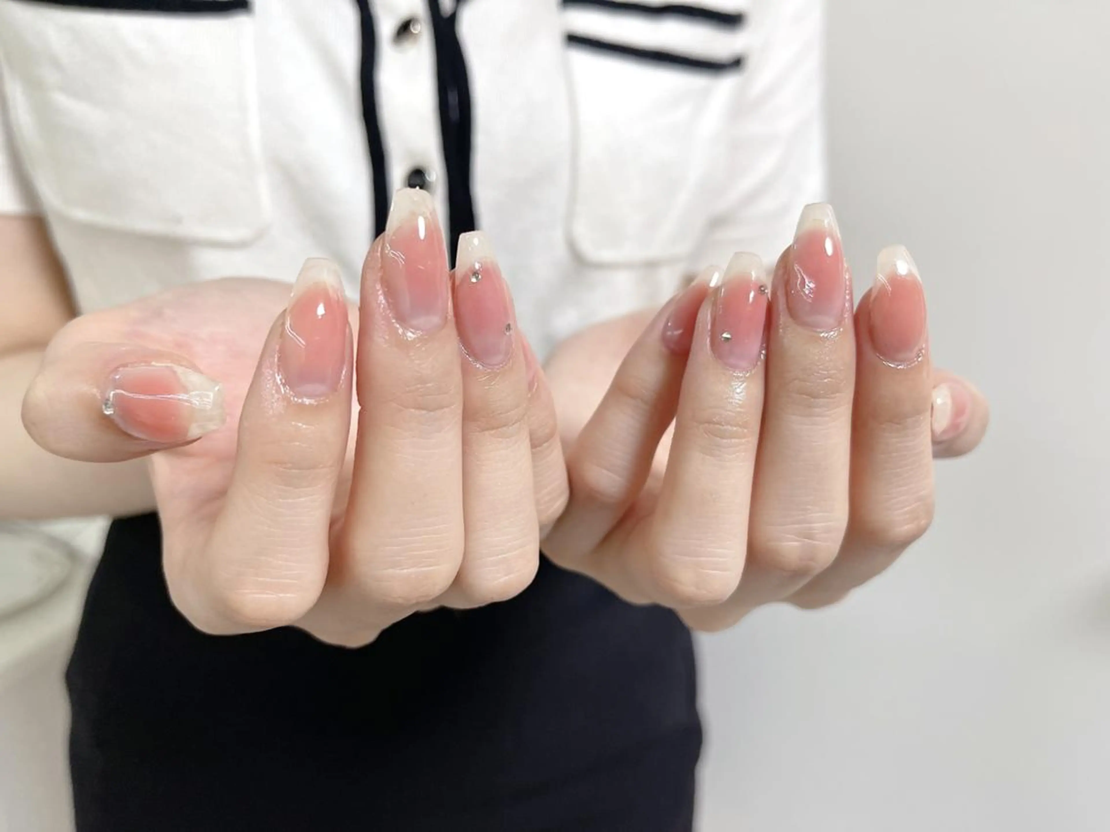 💐🉐🈹💐長さ出し＋チークマグネットフレンチの写真