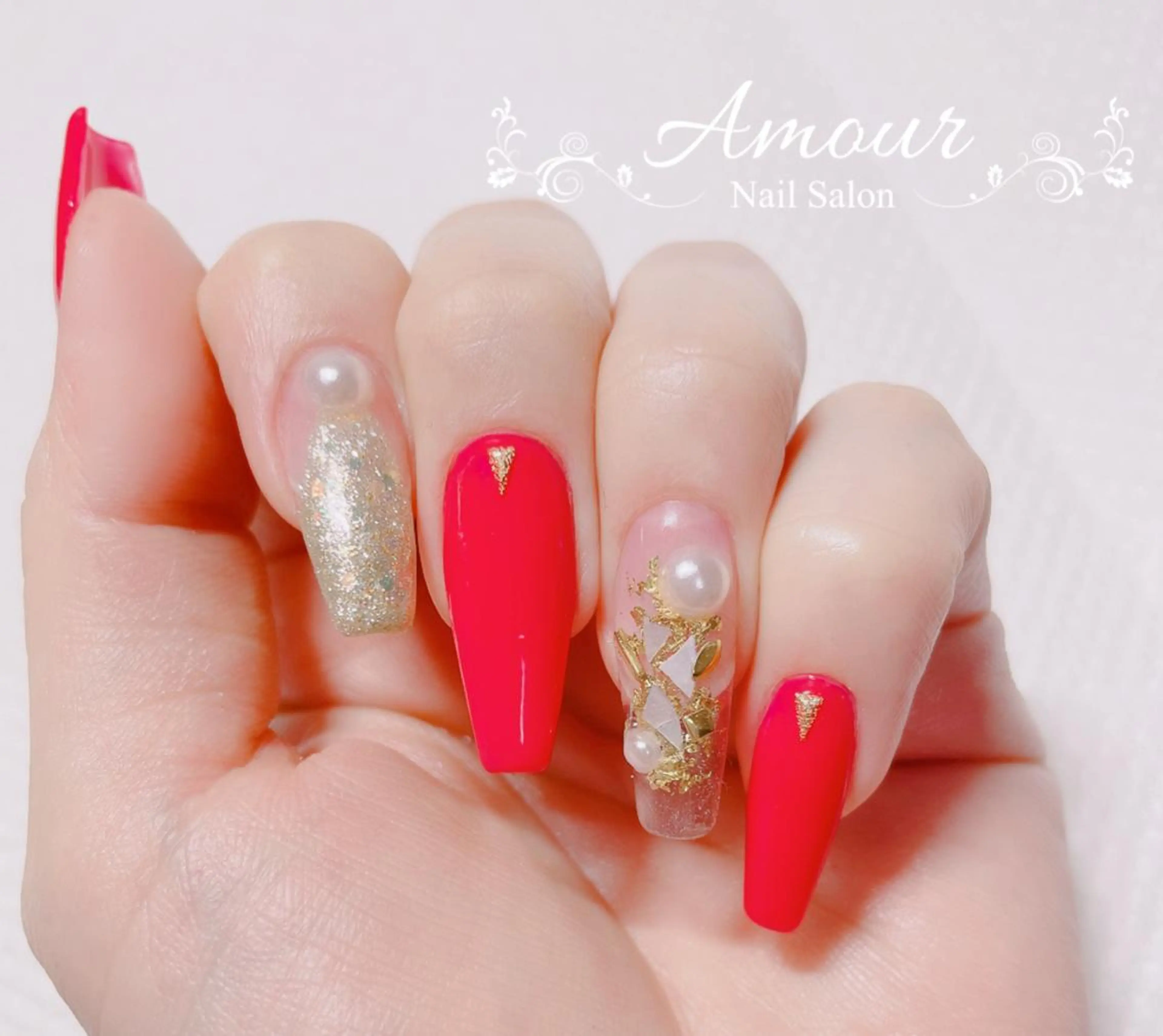 ネイル nailsalon ♡amour♡のネイルデザイン