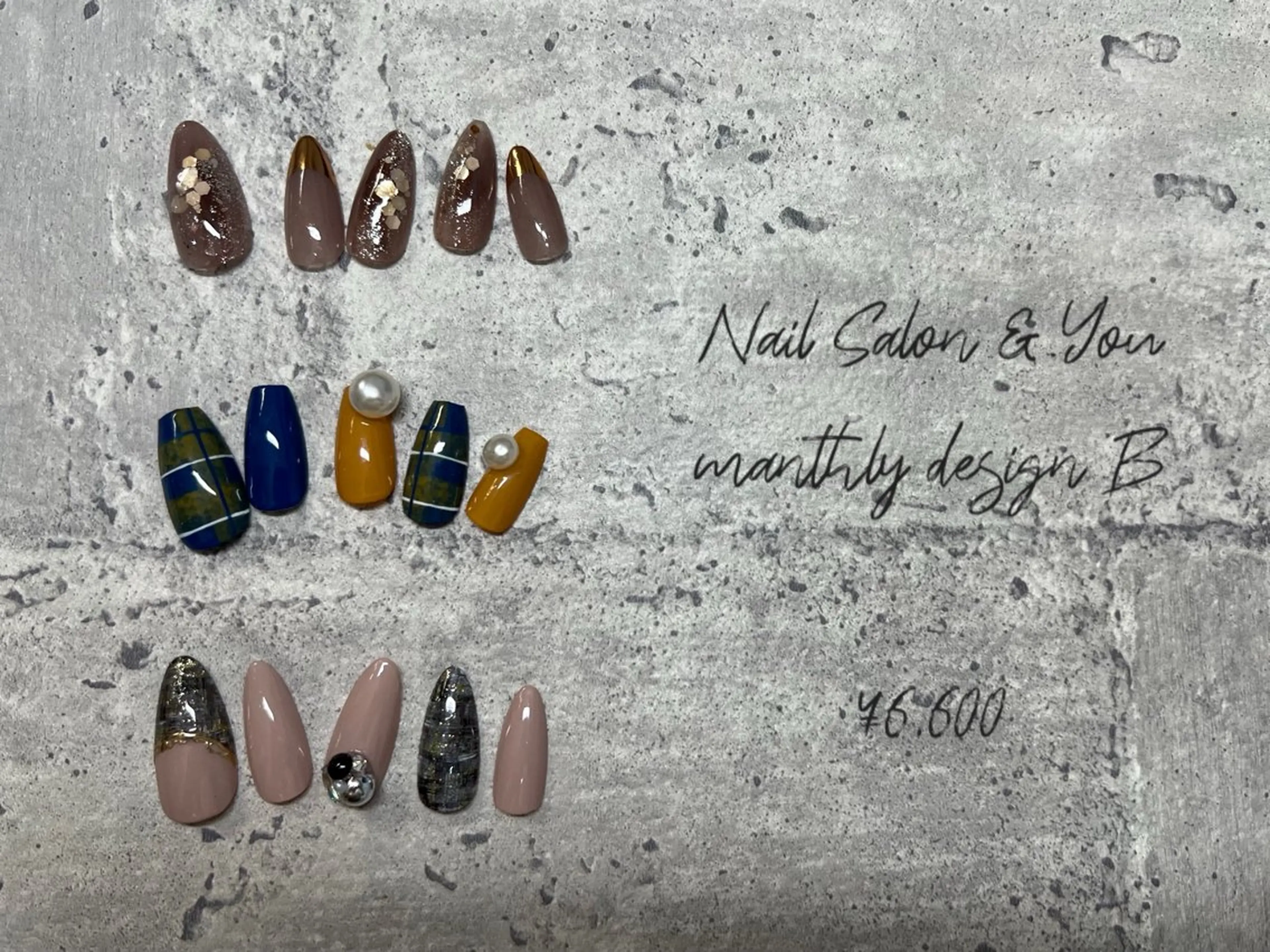 ネイル ハンドネイル Nail Salon &.Youのネイルデザイン