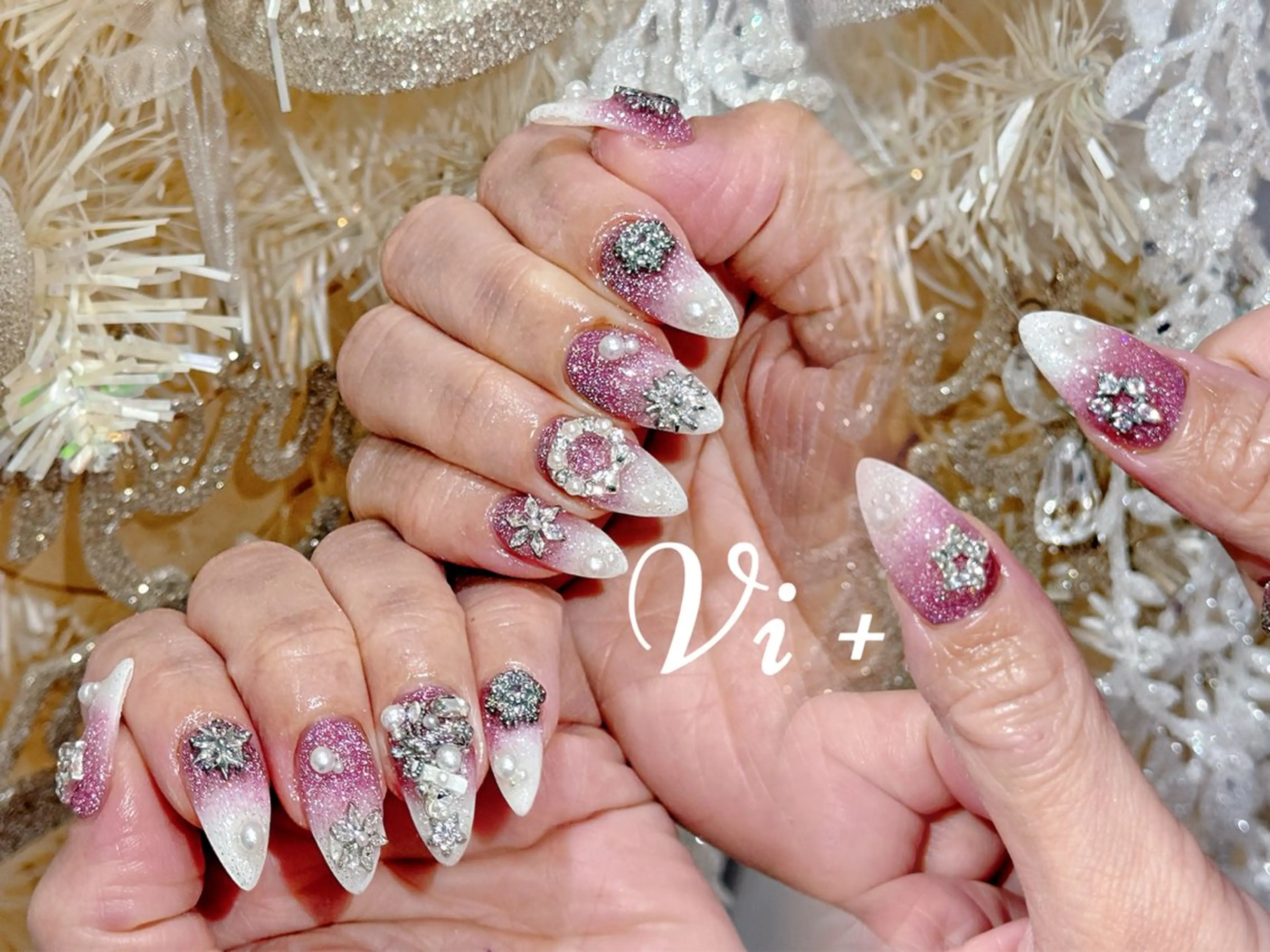 ネイル ハンドネイル ✨Nailsalon Vi+✨のネイルデザイン