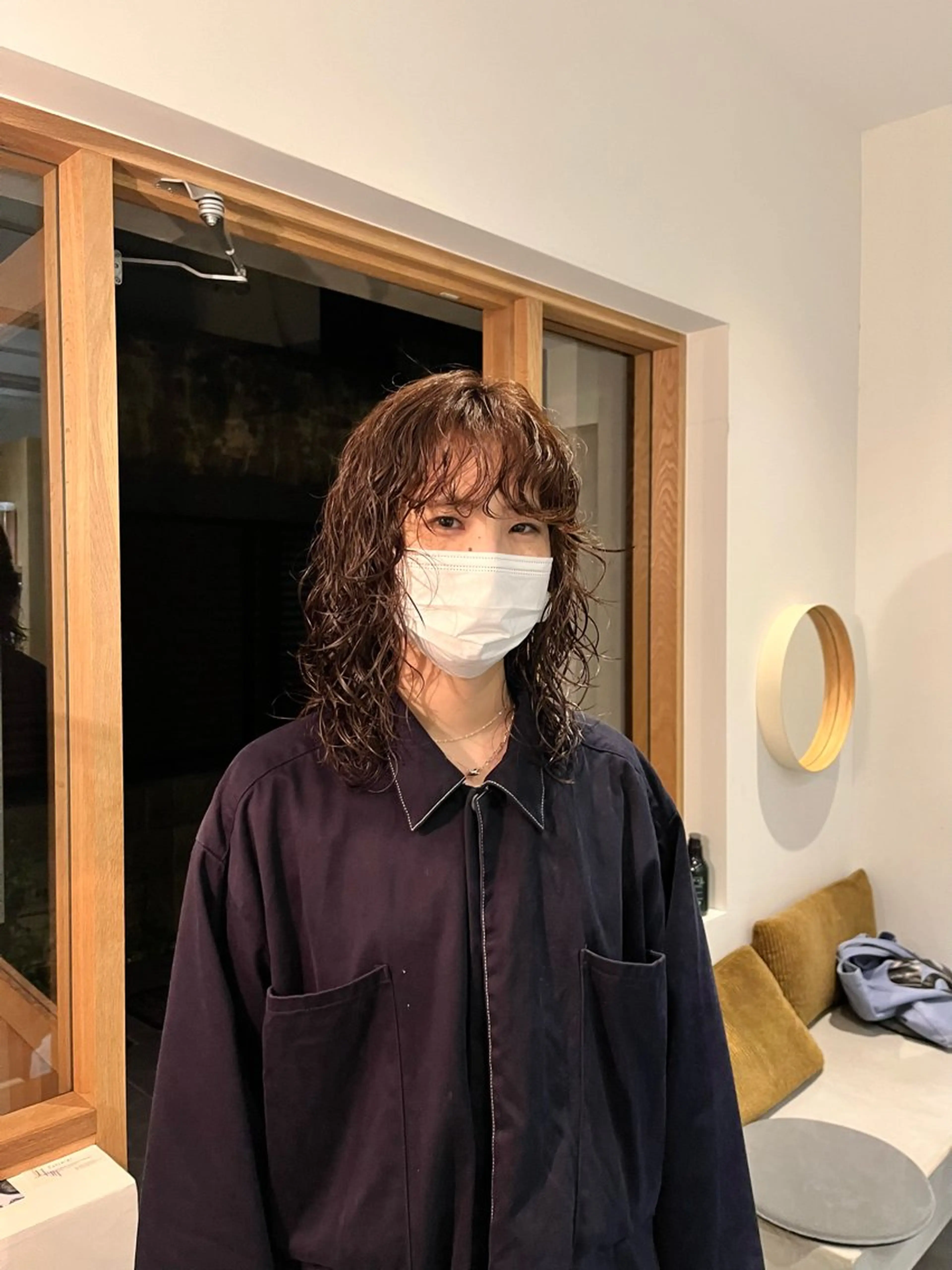 セミロング カット ヘアカラー 拓海/ 艶と透明感✨のヘアスタイル