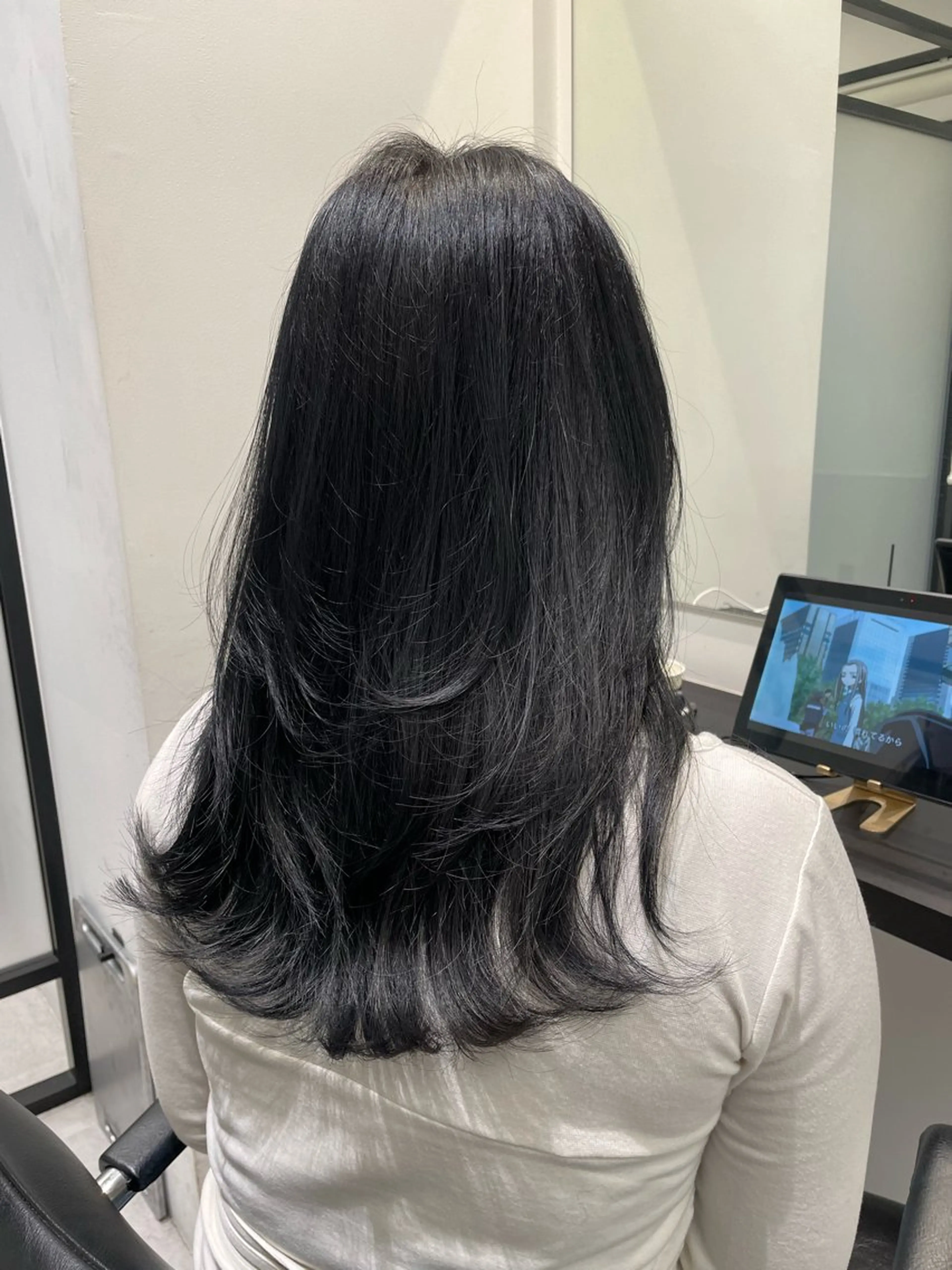 セミロング 【美容室が苦手な方 専問美容室】MIHOのヘアスタイル