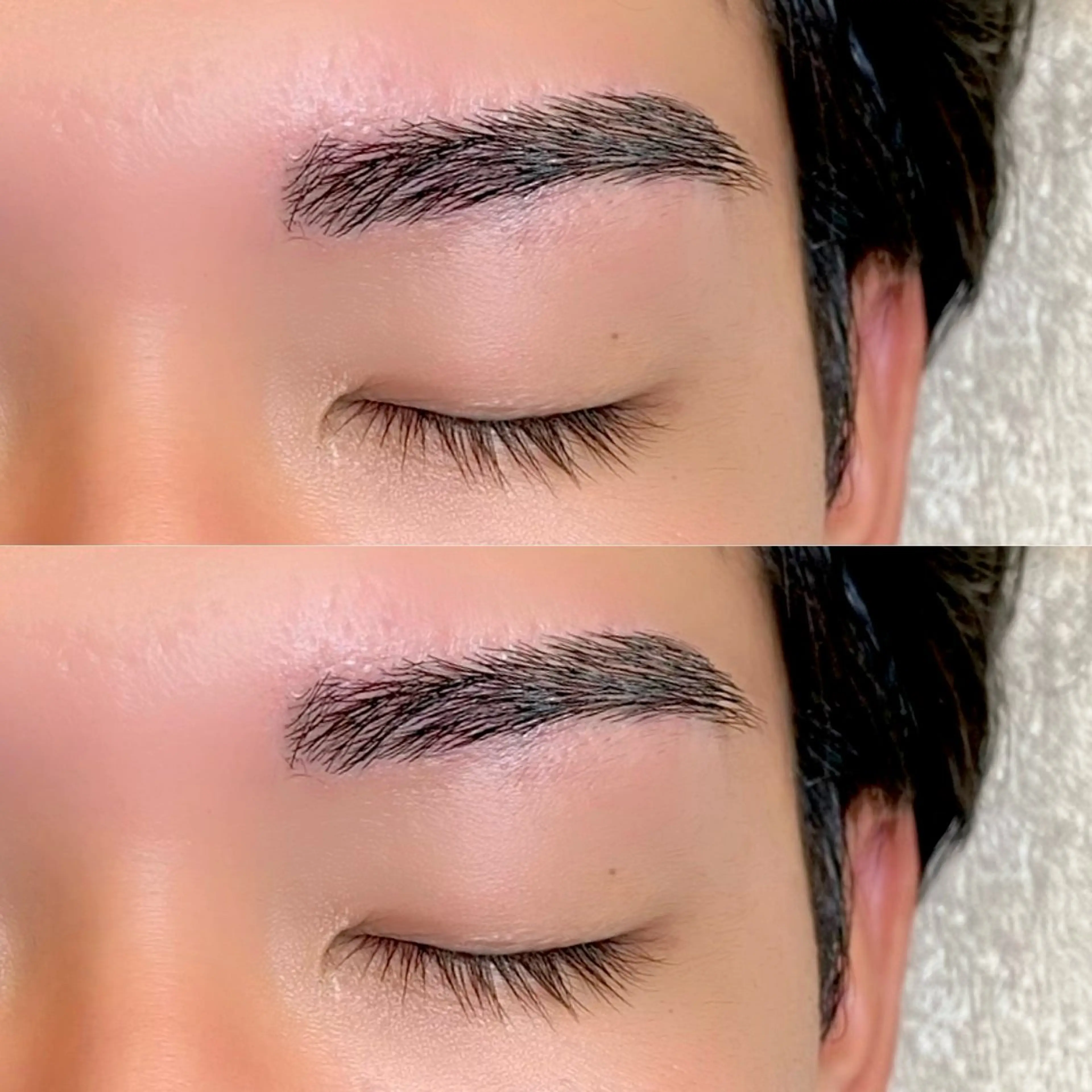 アイブロウ 眉カット 眉毛ワックス脱毛 長尾 桃果 🫧 eyelistのマツエク・マツパデザイン