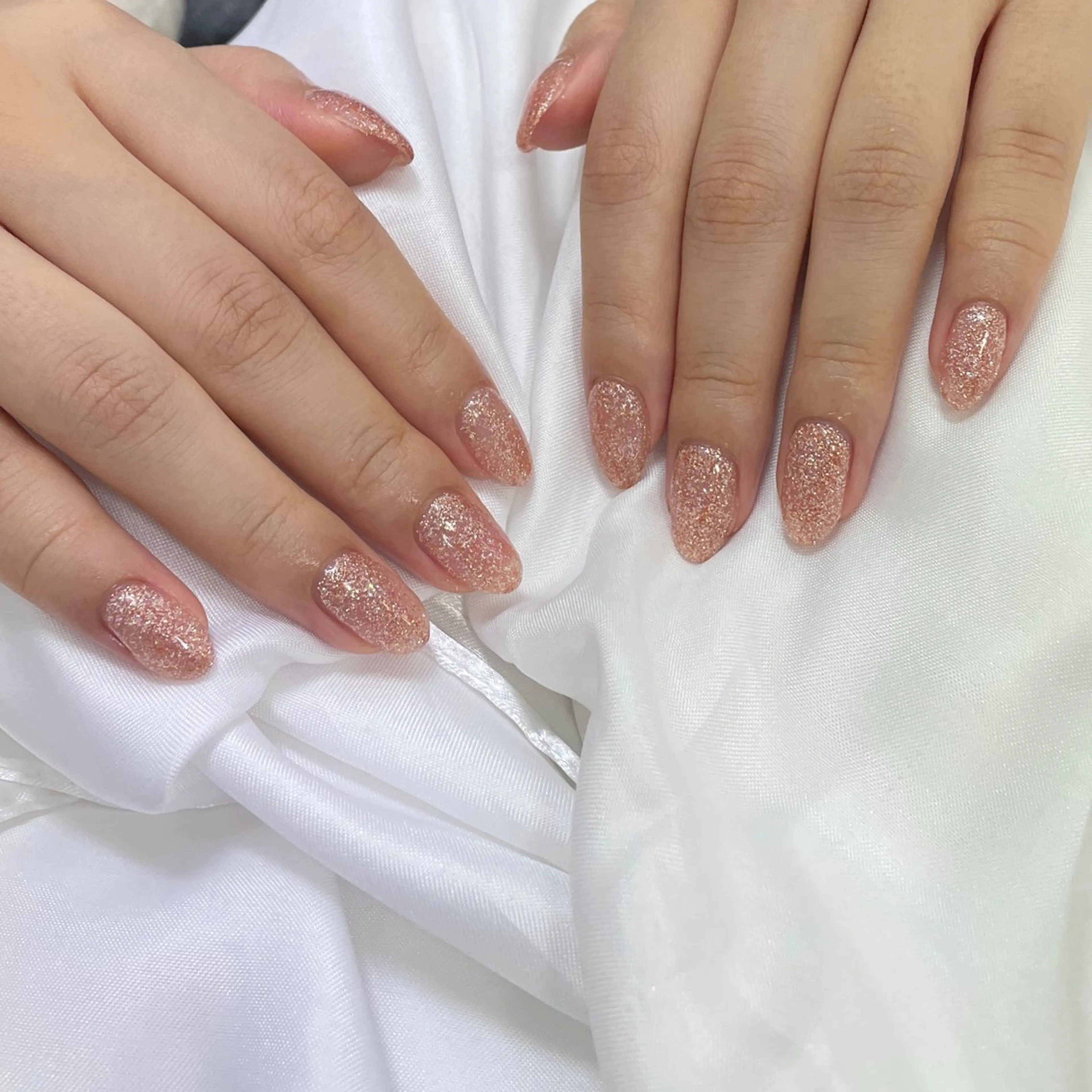 ネイル ラメ(グリッター) ハンドネイル Nail salon のらねこ所属・友井川 綾華のネイルデザイン