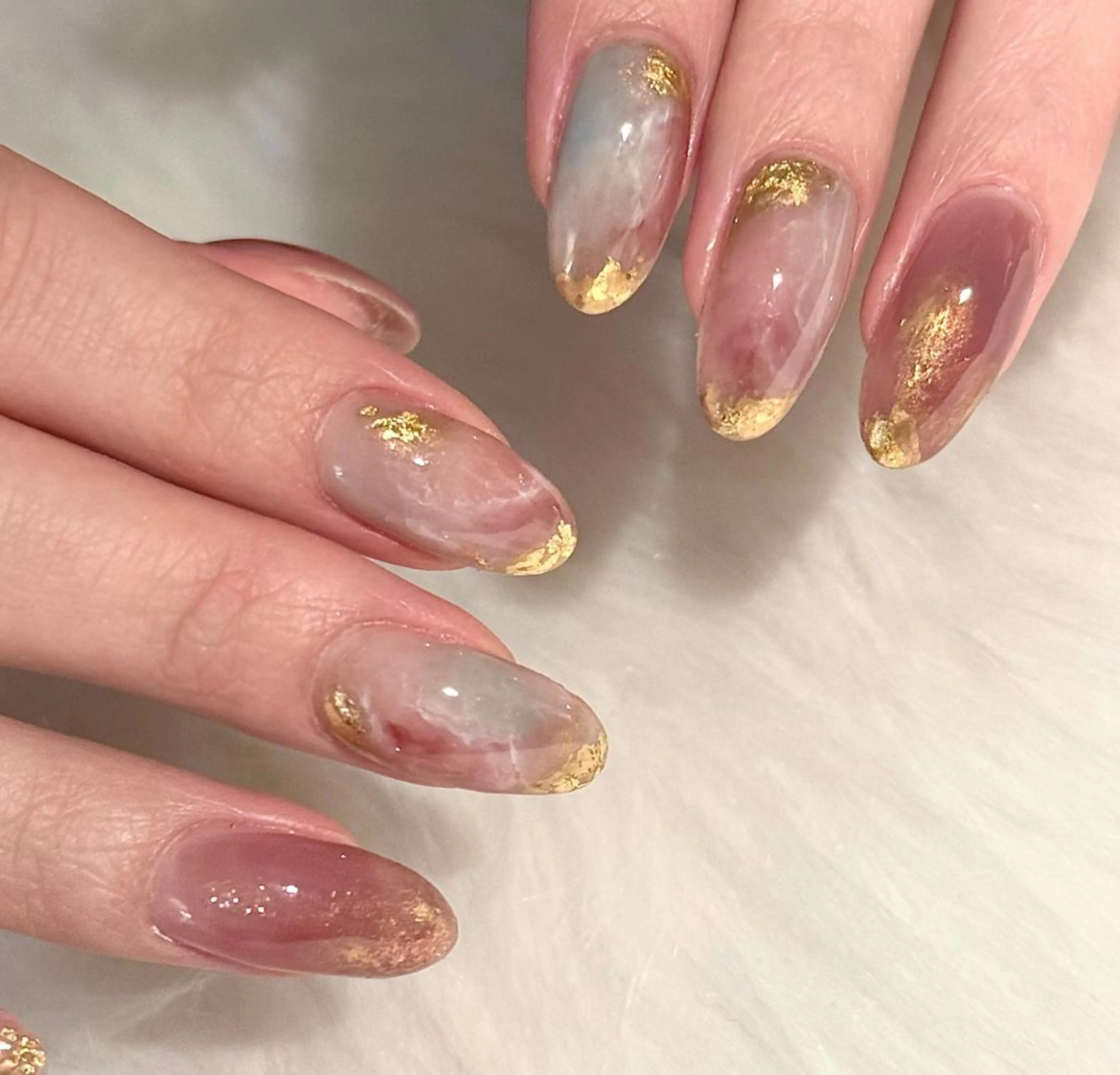 ネイル ハンドネイル ハンドケア 🍑 momo_nailのネイルデザイン