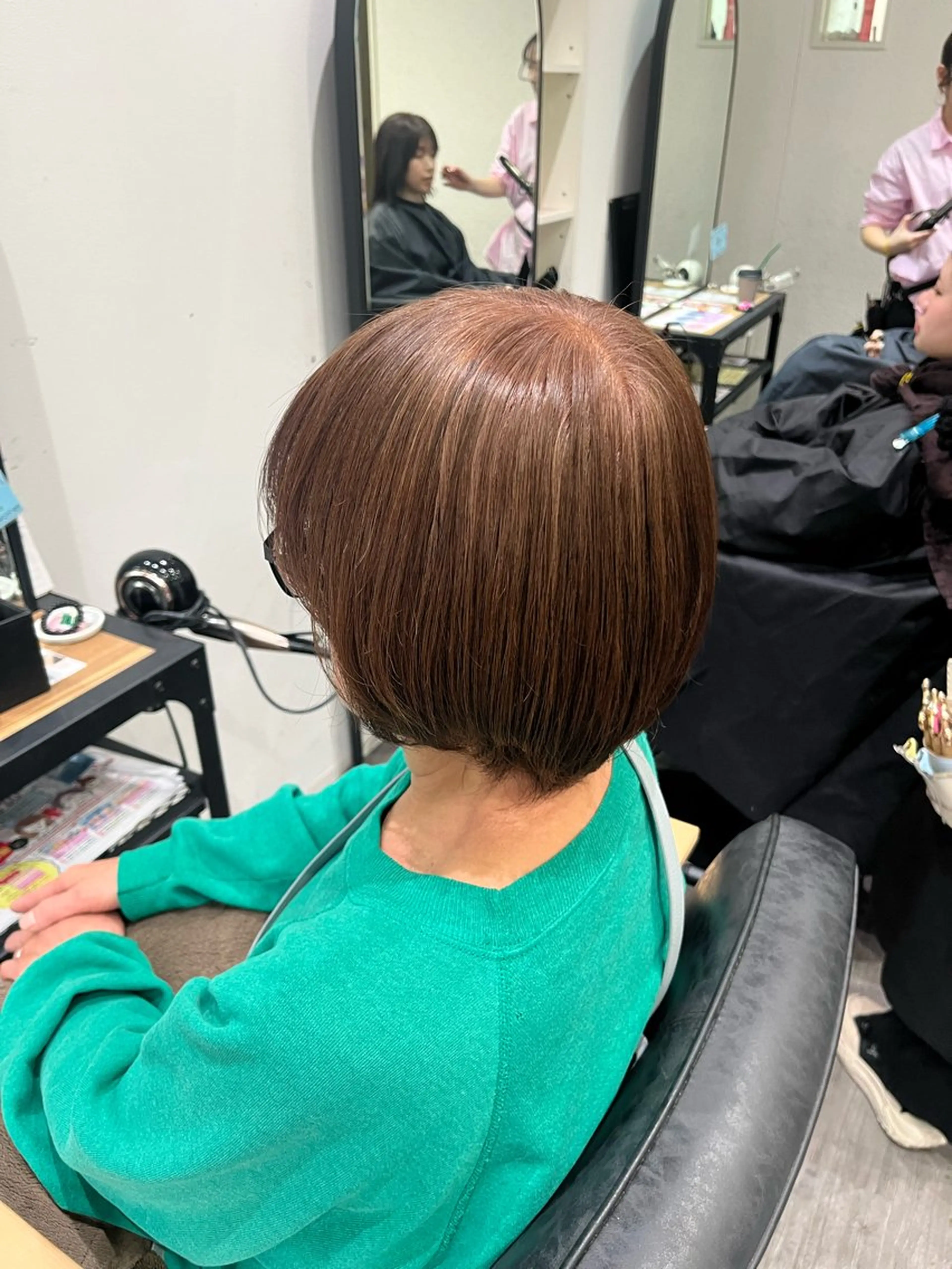 ショート カラー ヘアカラー トリートメント cocotte 💟草間紫音💟のヘアスタイル