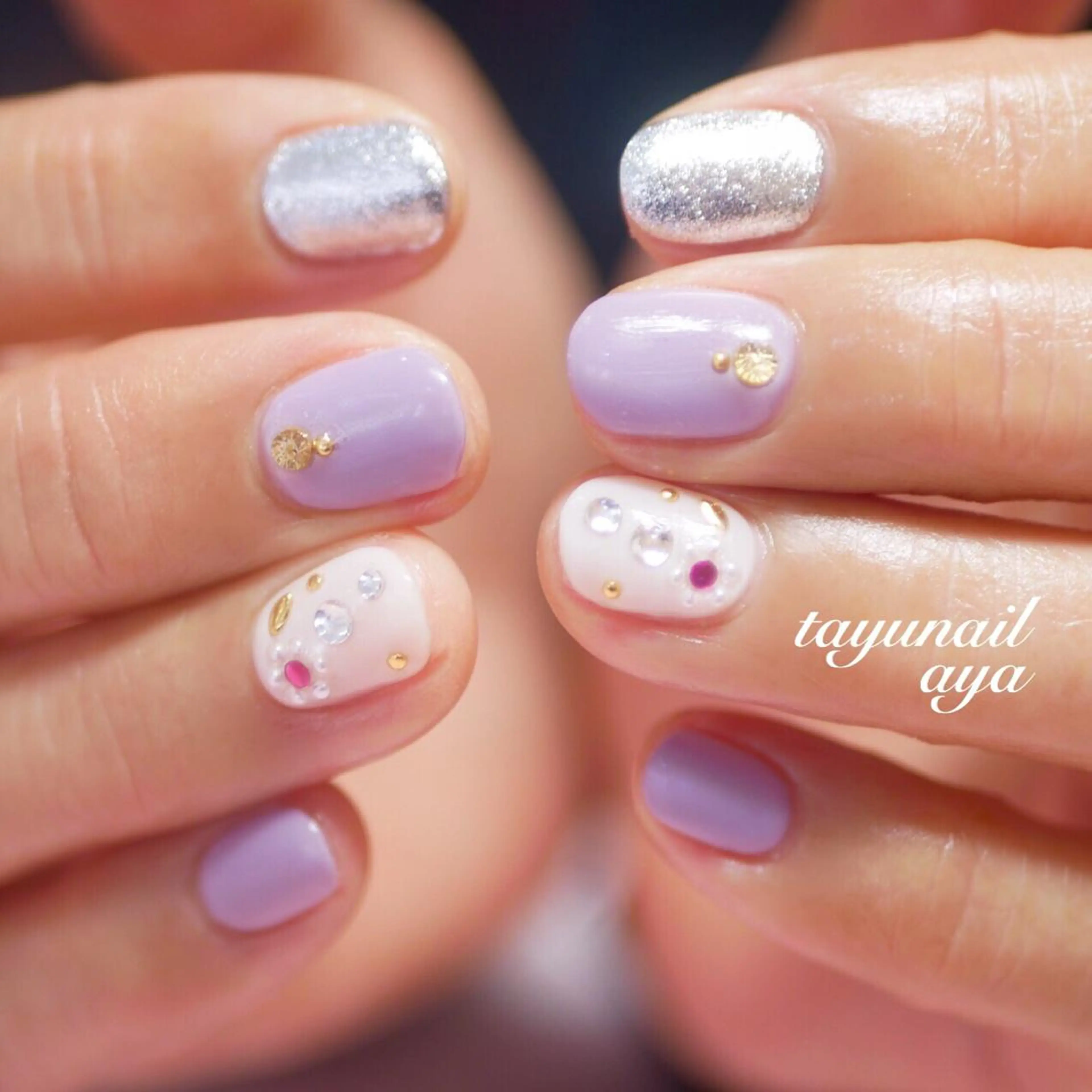 ネイル ネイルサロン・ネイルスクール たゆnail所属・ネイルサロン 【たゆnail】のネイルデザイン