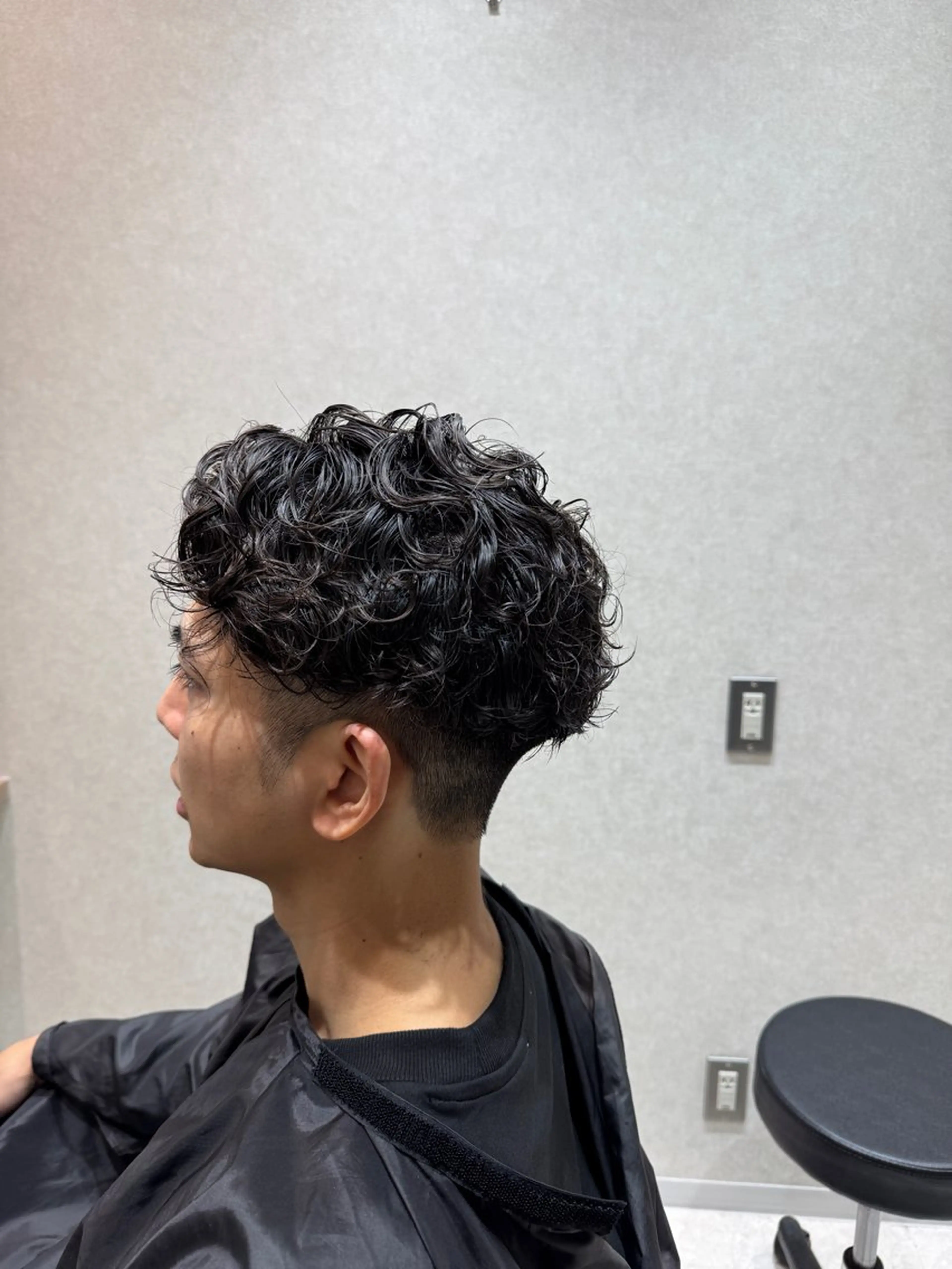ショート パーマ メンズヘア特化 廣田和也のヘアスタイル