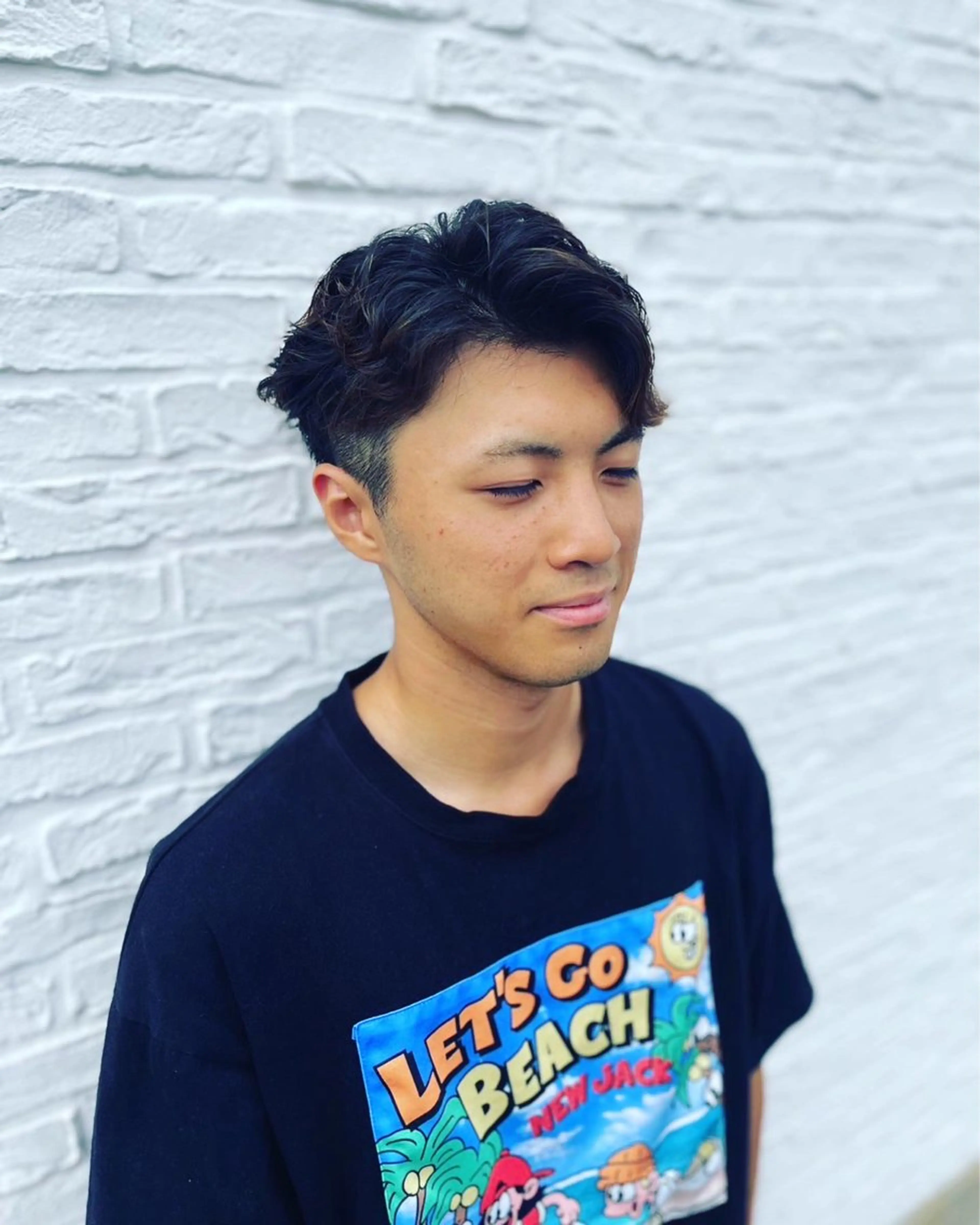 メンズ LoRE hair coordinate 京都駅前店所属・島田 龍生のヘアスタイル