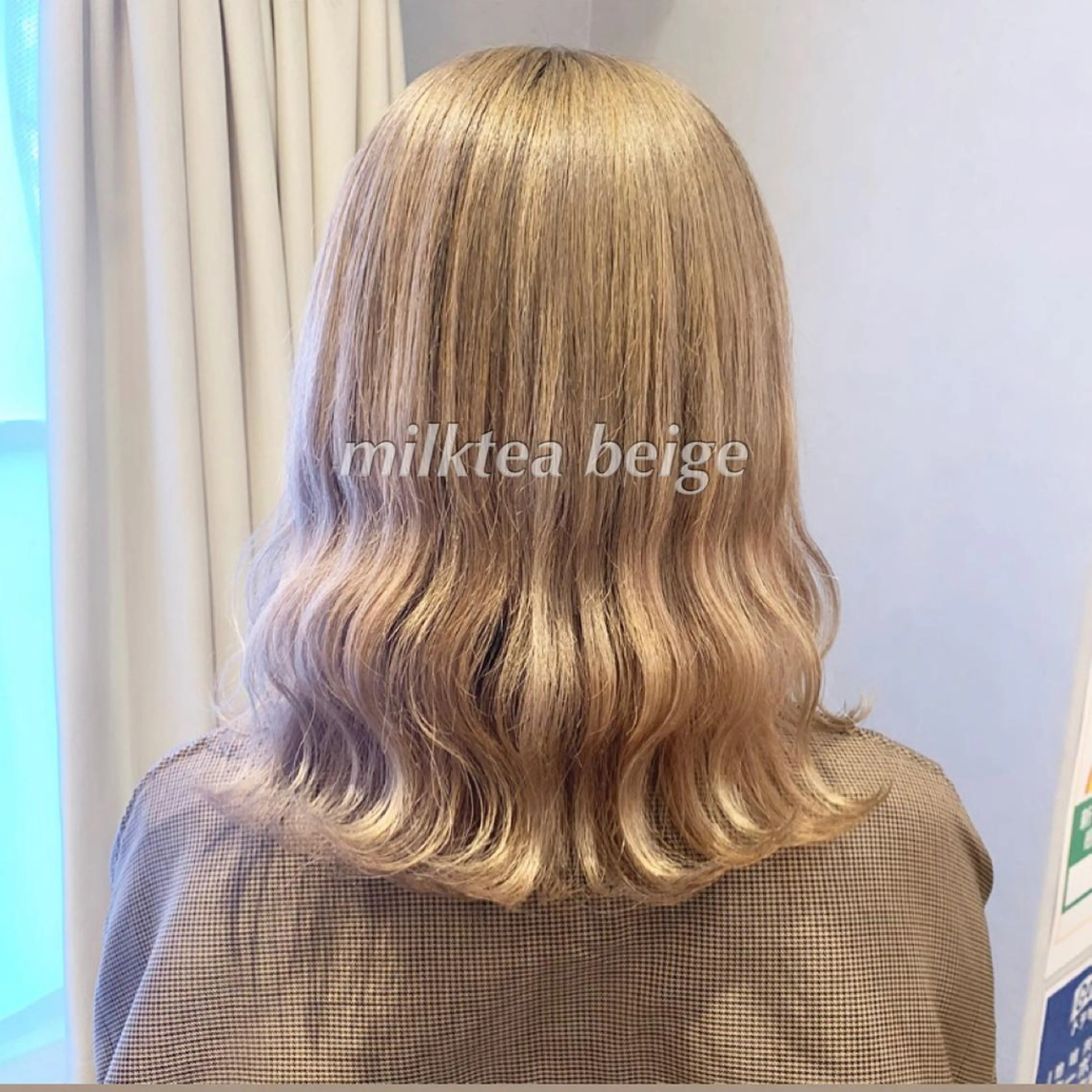 セミロング カラー ヘアアレンジ 代表🎀 ふわモテ愛 され髪🩷yumiのヘアスタイル