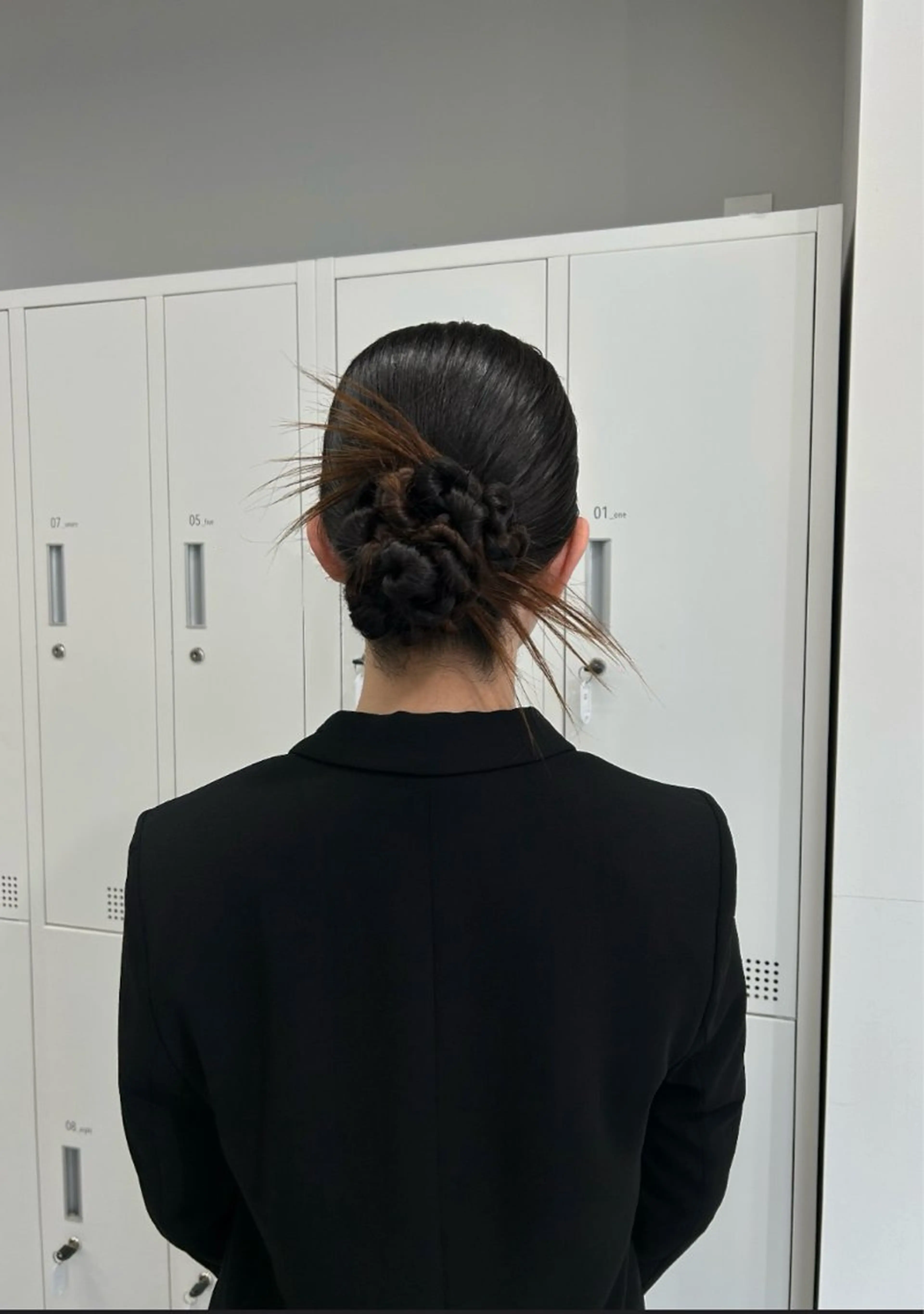 ヘアアレンジ GiseL さあや博多ハイトーンのヘアスタイル