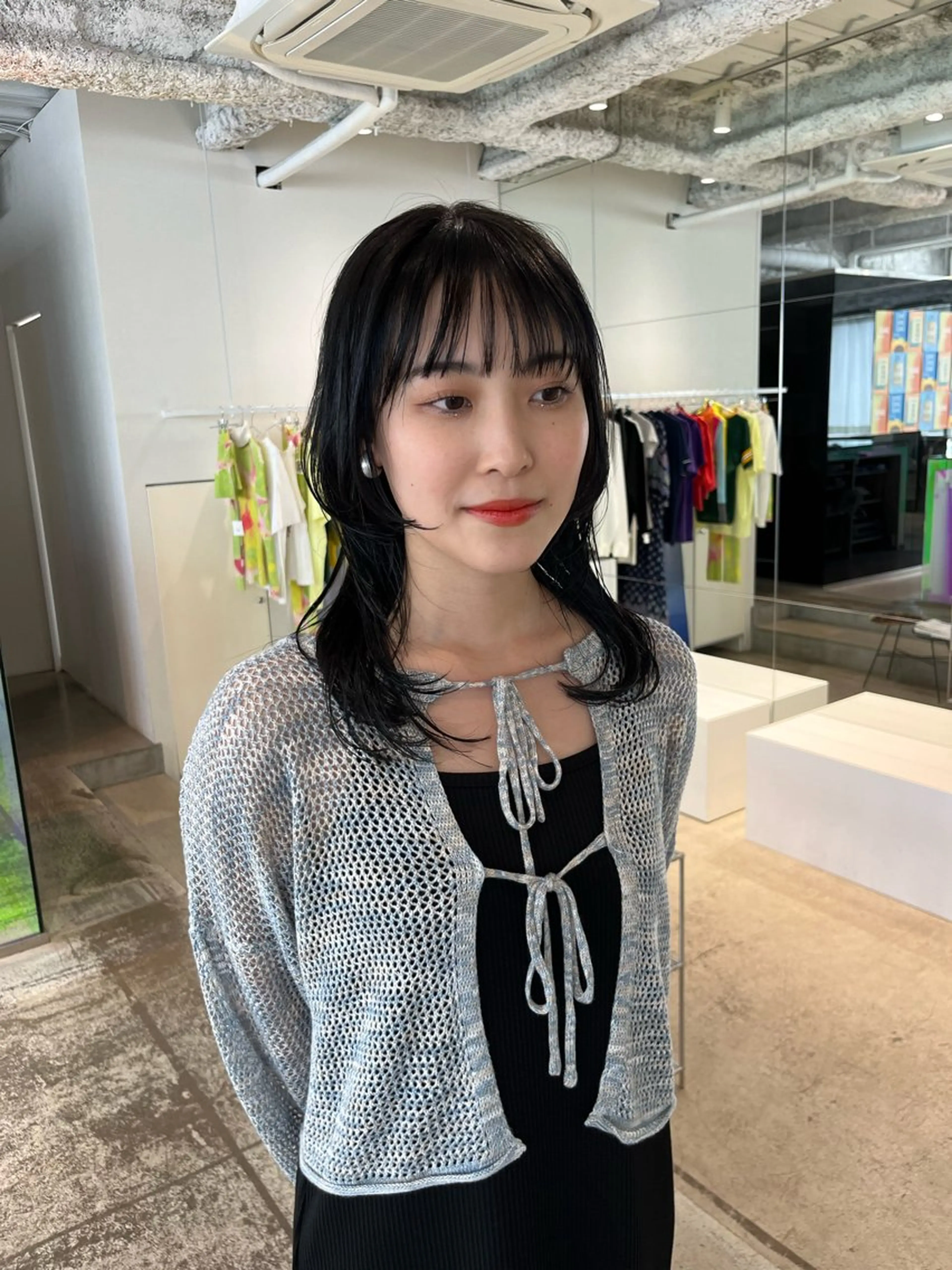 セミロング レイヤーカット ANY/ Nanaのヘアスタイル